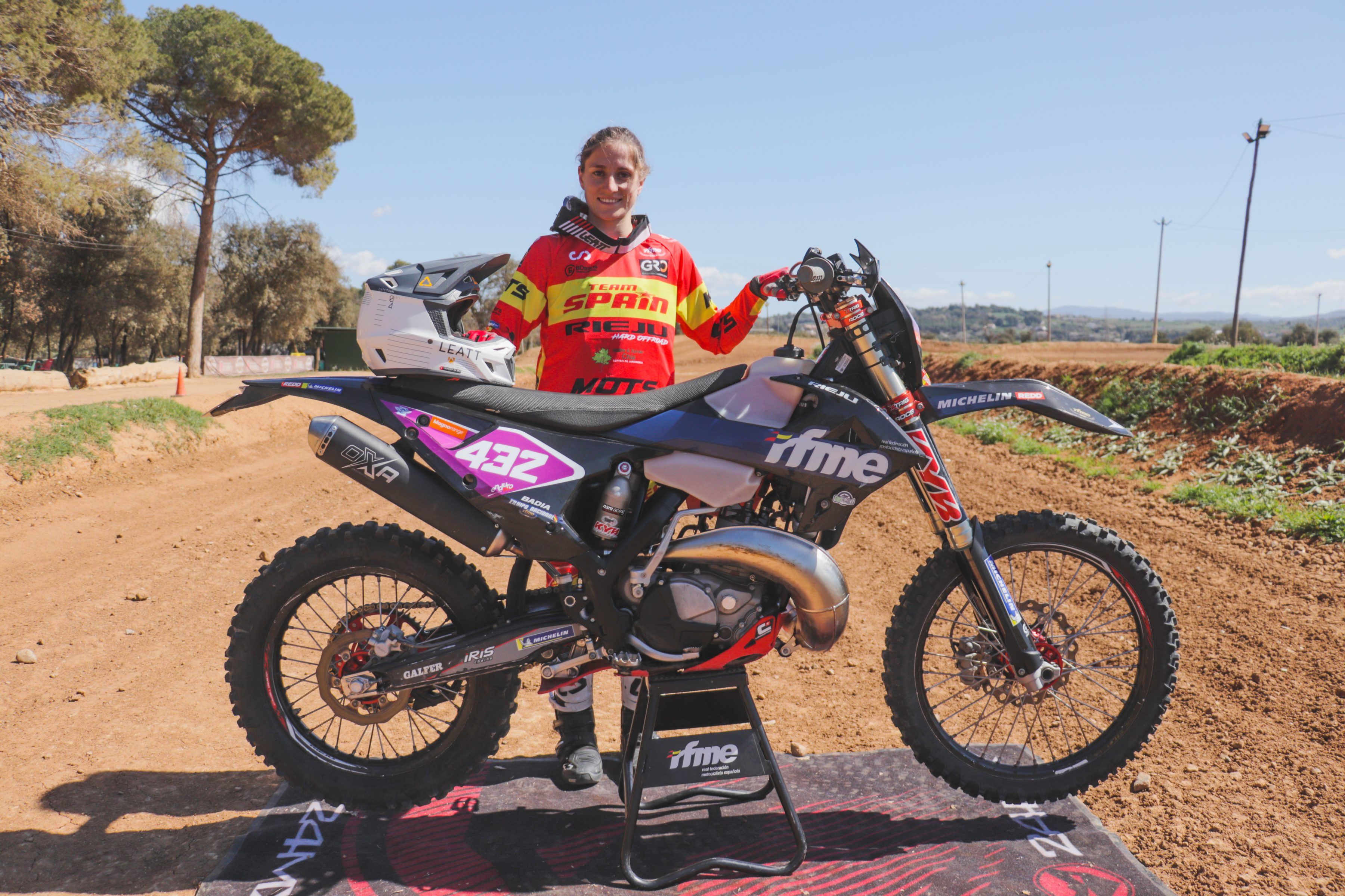 Equipo Nacional de Enduro RFME 2023. En el Mundial Junior 2 , Youth y Woman