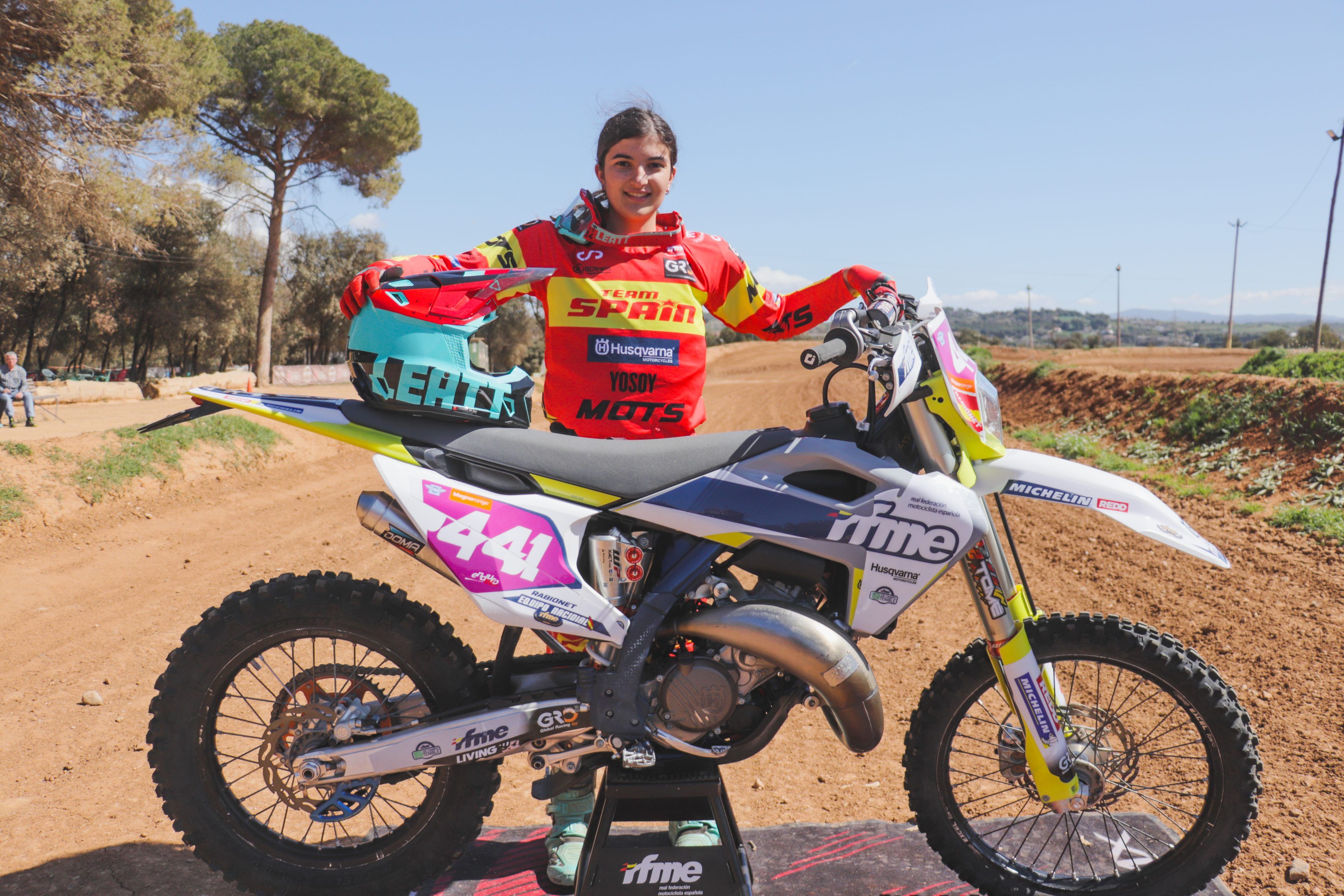 Equipo Nacional de Enduro RFME 2023. En el Mundial Junior 2 , Youth y Woman