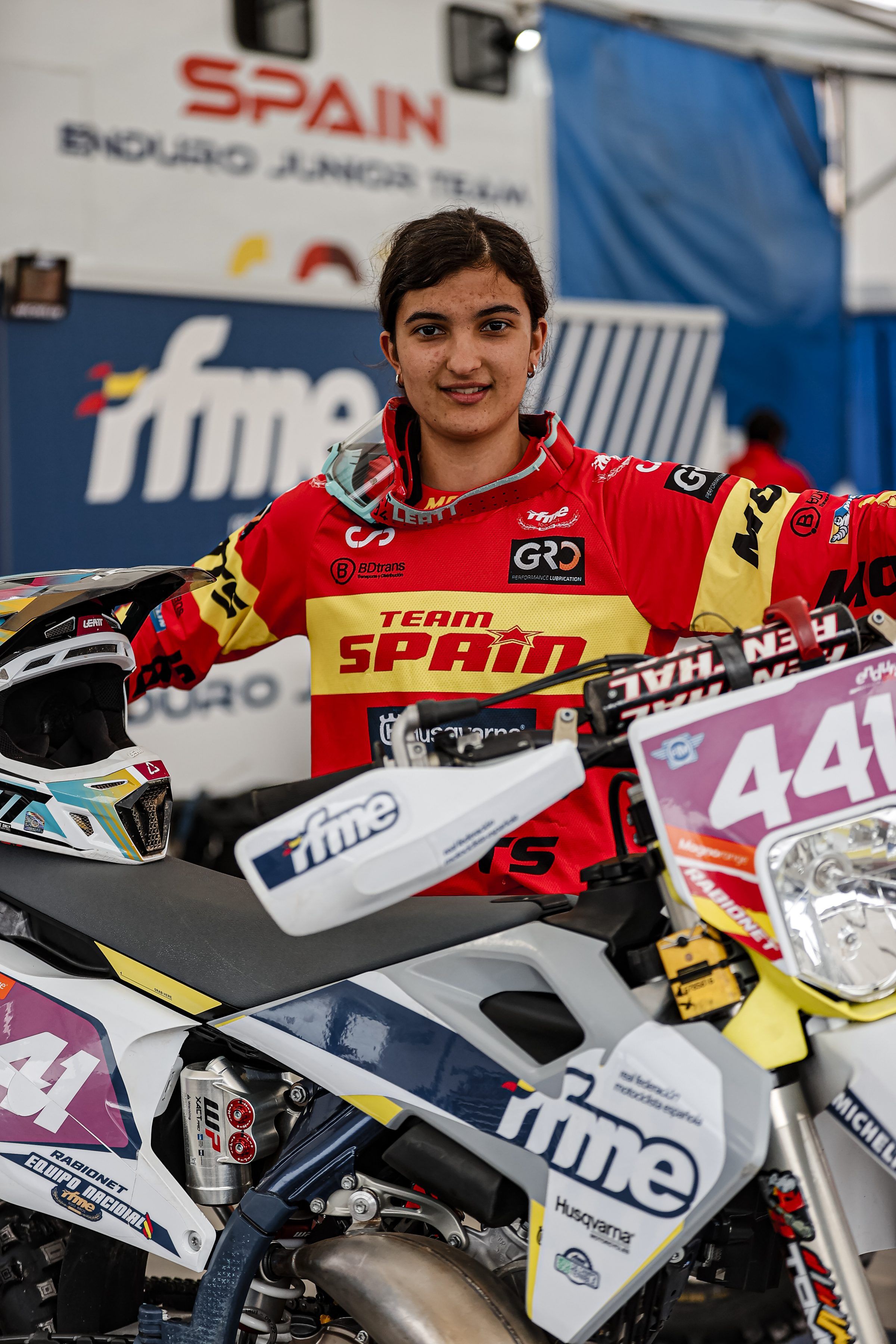 Equipo Nacional de Enduro RFME 2023. En el Mundial Junior 2 , Youth y Woman
