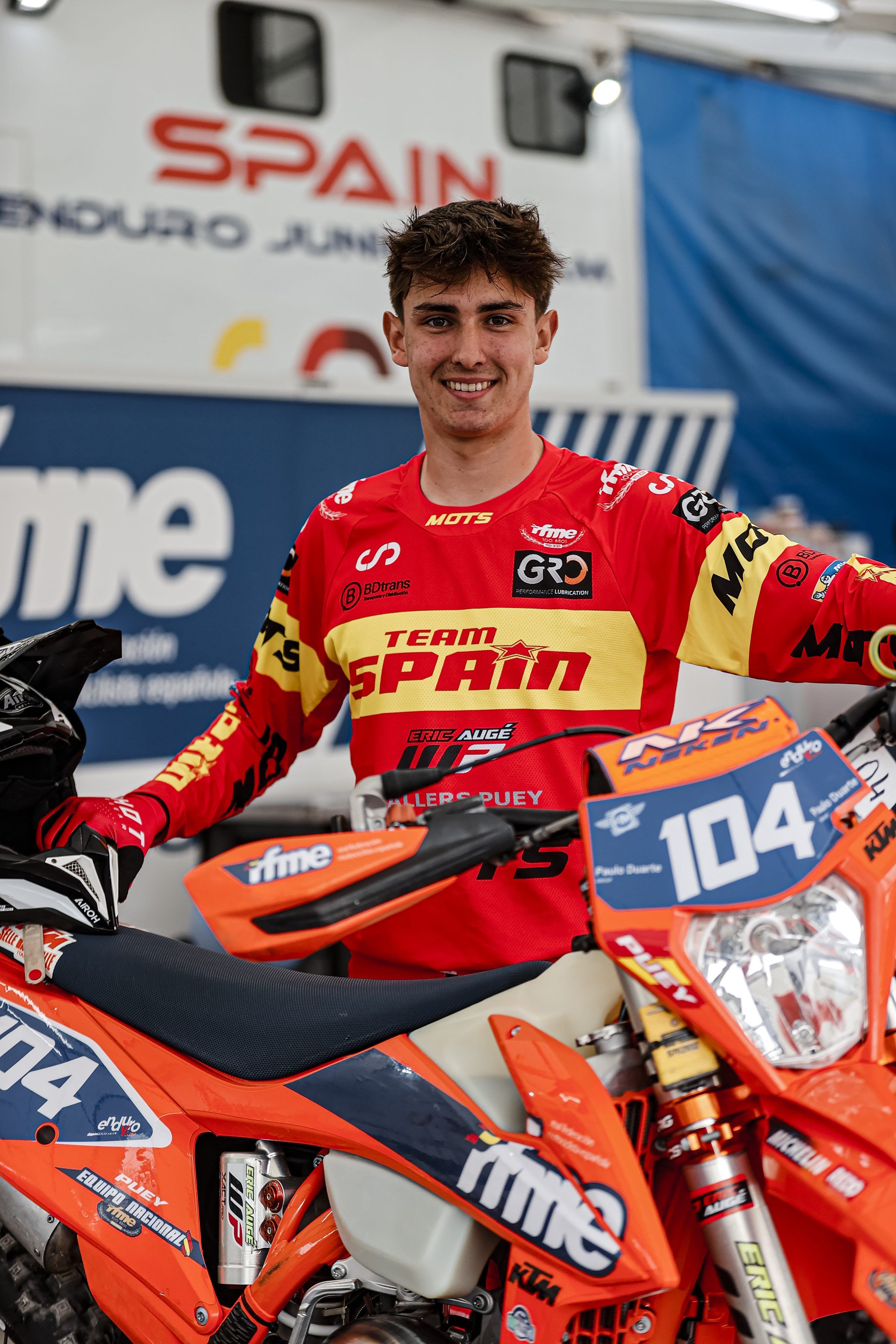 Equipo Nacional de Enduro RFME 2023. En el Mundial Junior 2 , Youth y Woman