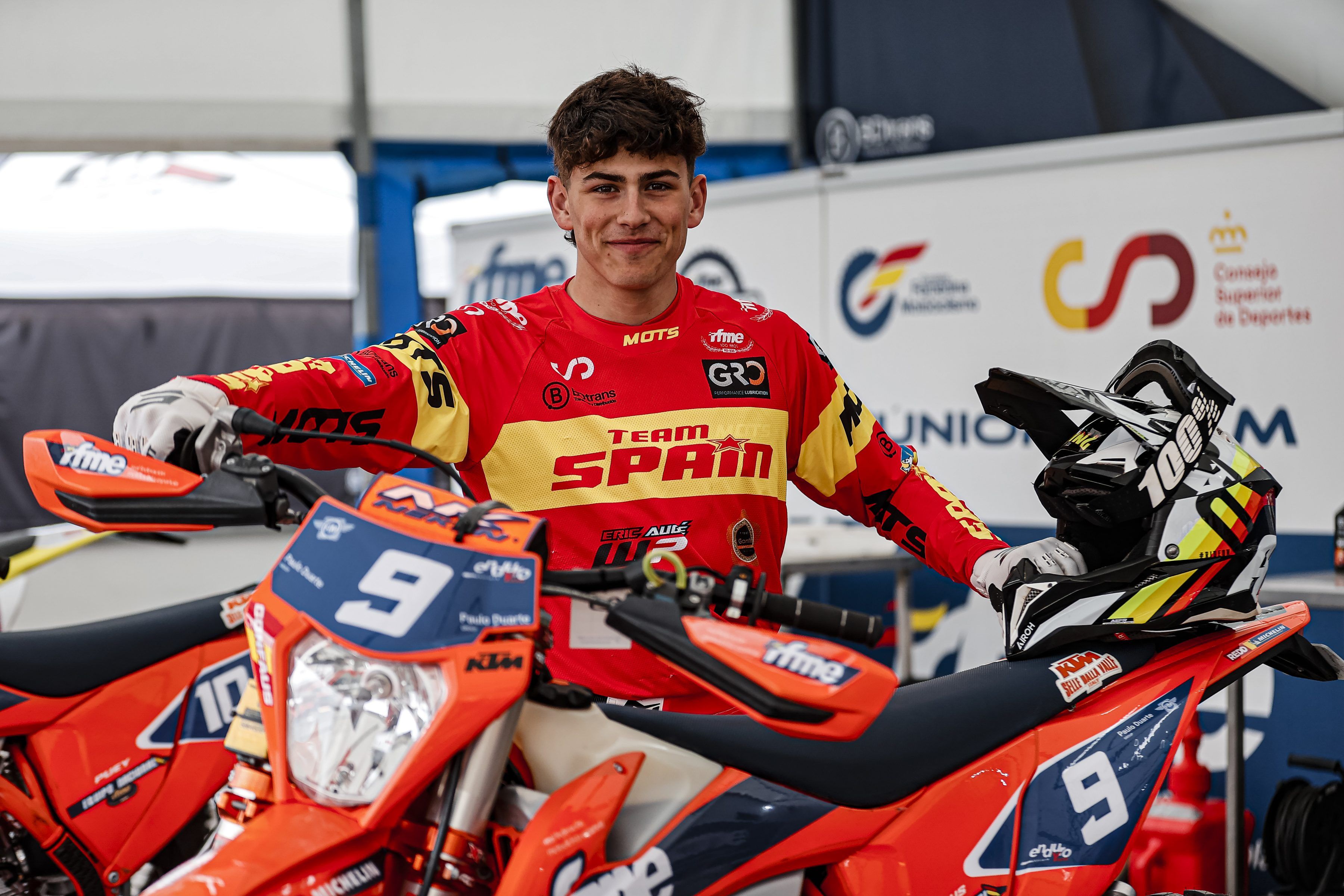 Equipo Nacional de Enduro RFME 2023. En el Mundial Junior 2 , Youth y Woman
