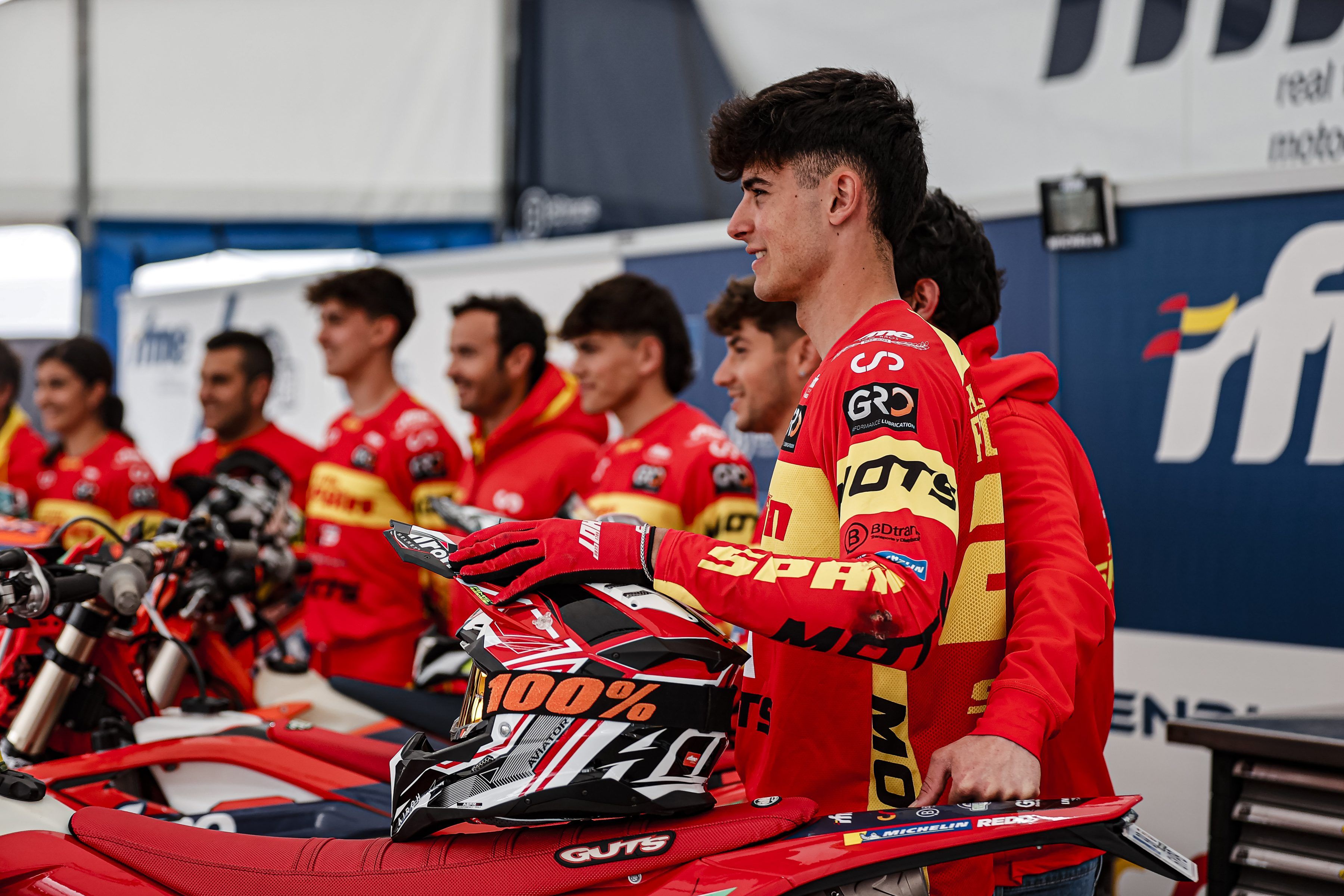 Equipo Nacional de Enduro RFME 2023. En el Mundial Junior 2 , Youth y Woman