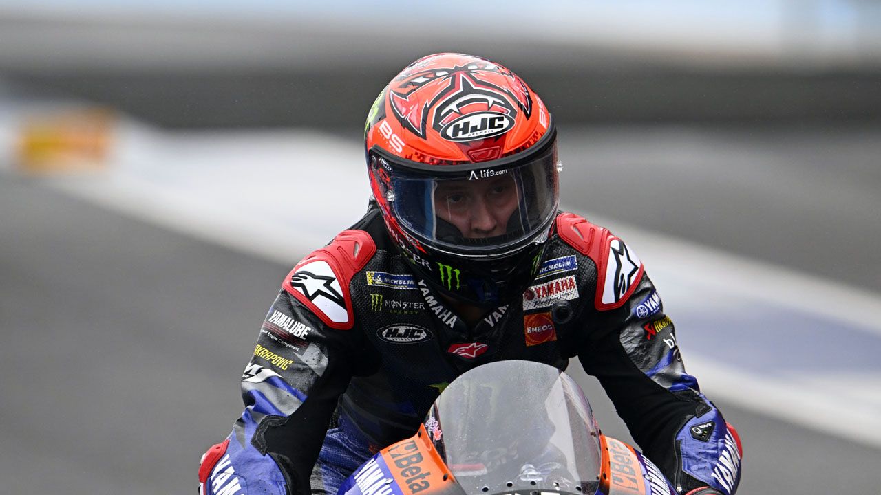Fabio Quartararo ha acusado a Nakagami de arruinarle la carrera en la primera vuelta.
