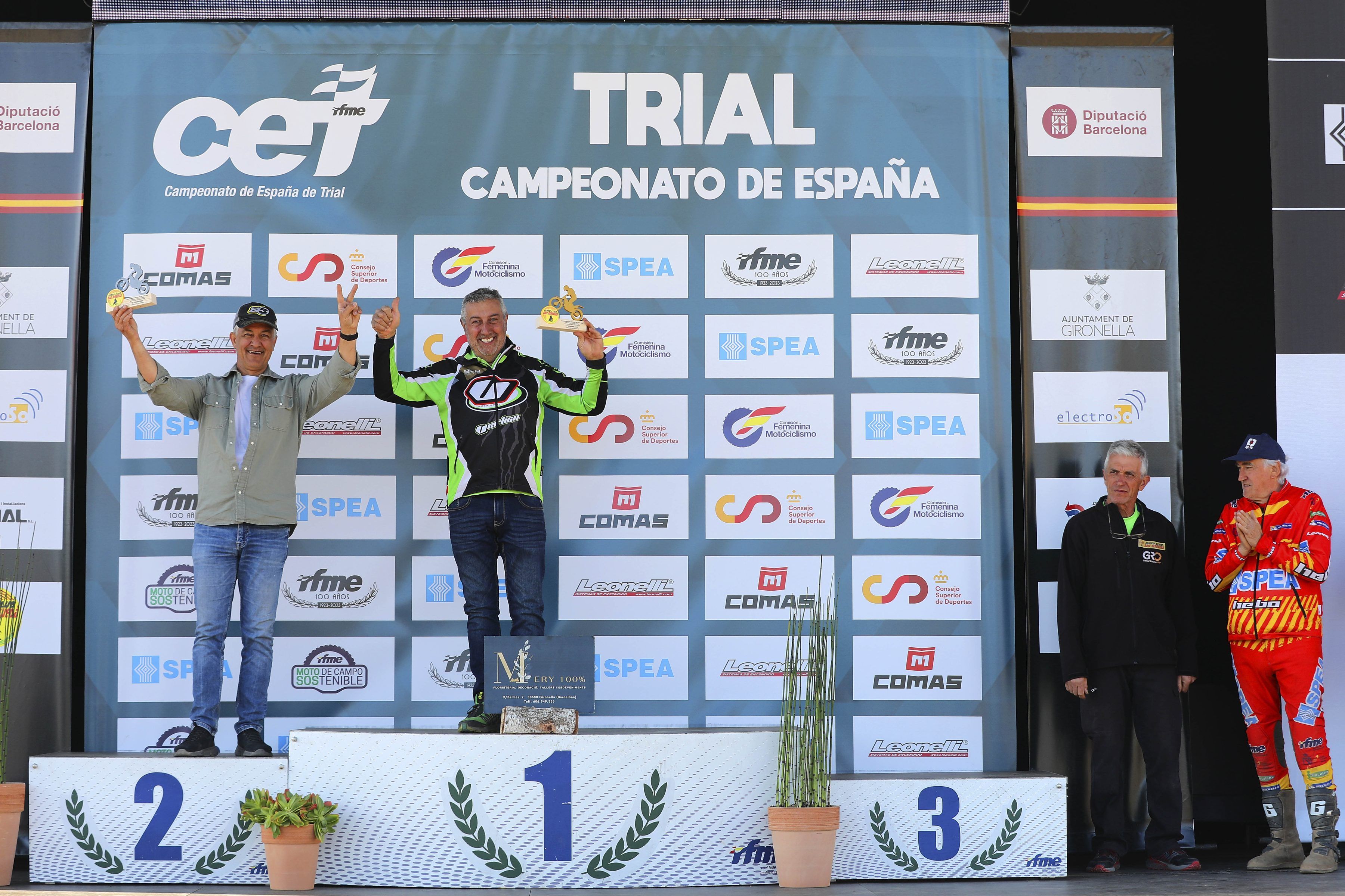 Fotos Campeonato de España de Trial 2023. Gironella, Tarragona.