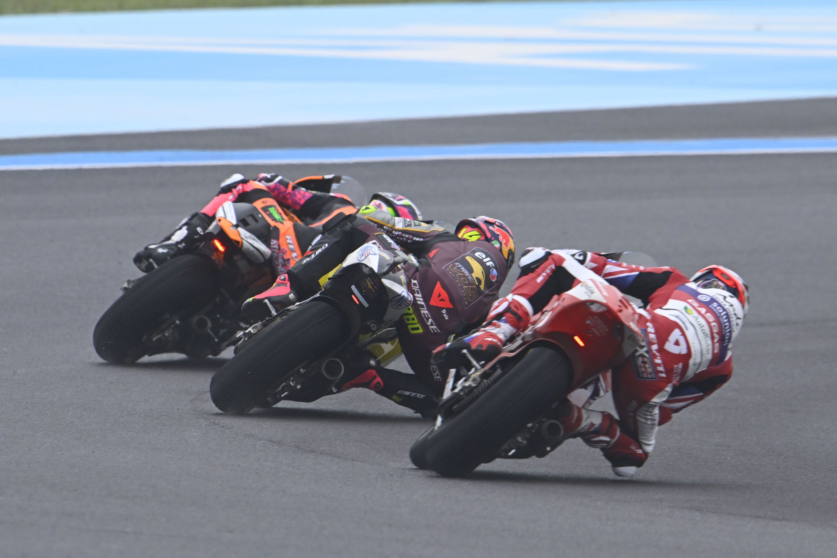 Alonso López lidera con Tony Arbolino y Jake Dixon pegados, Moto2 Argentina 2023