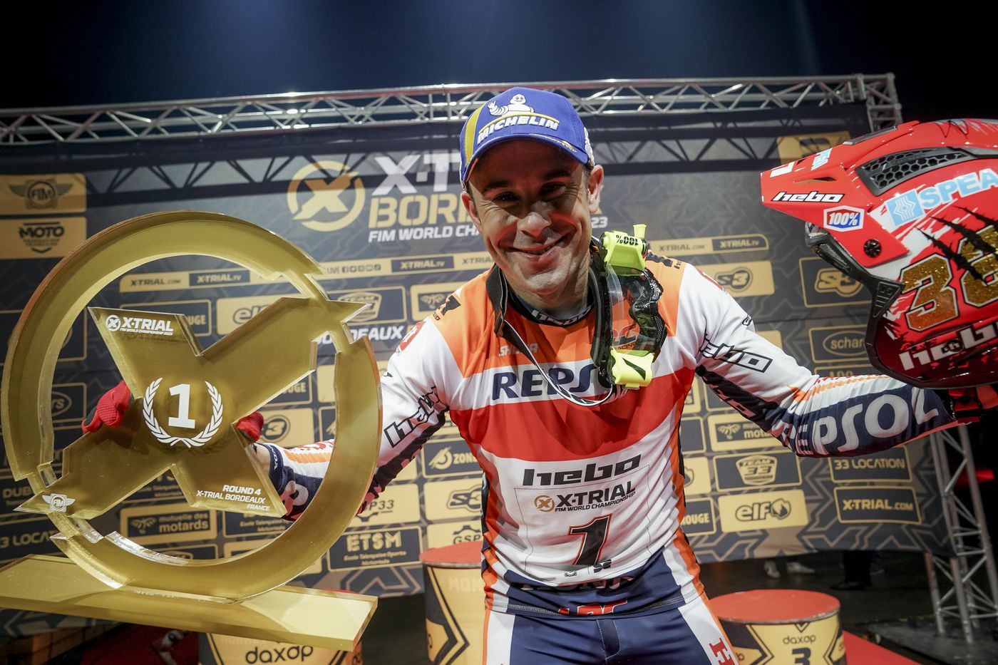 Fotos Campeonato del Mundo X-trial 2023. Burdeos, Francia.