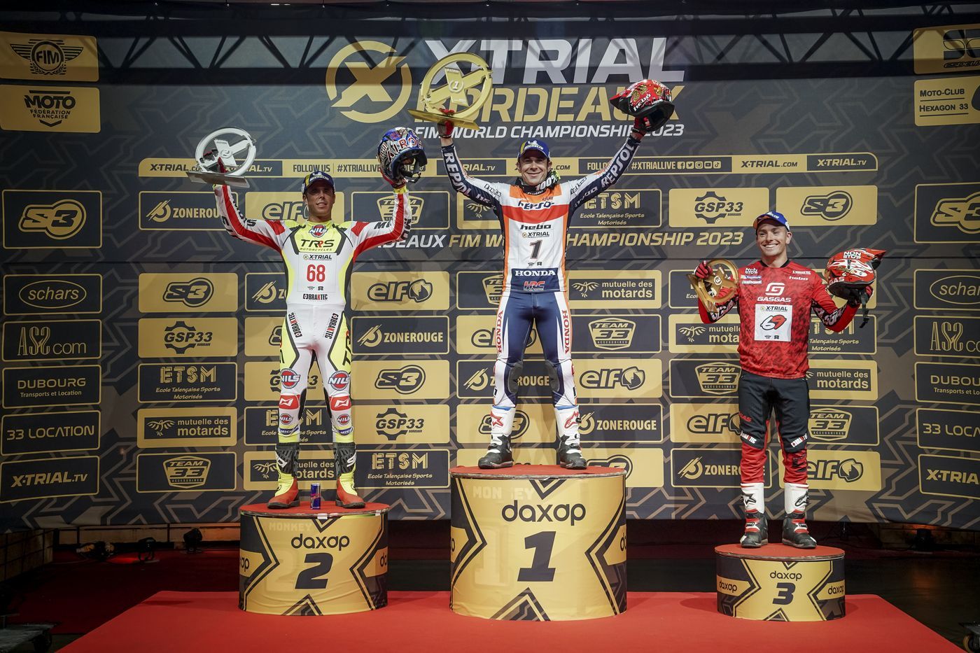 Fotos Campeonato del Mundo X-trial 2023. Burdeos, Francia.