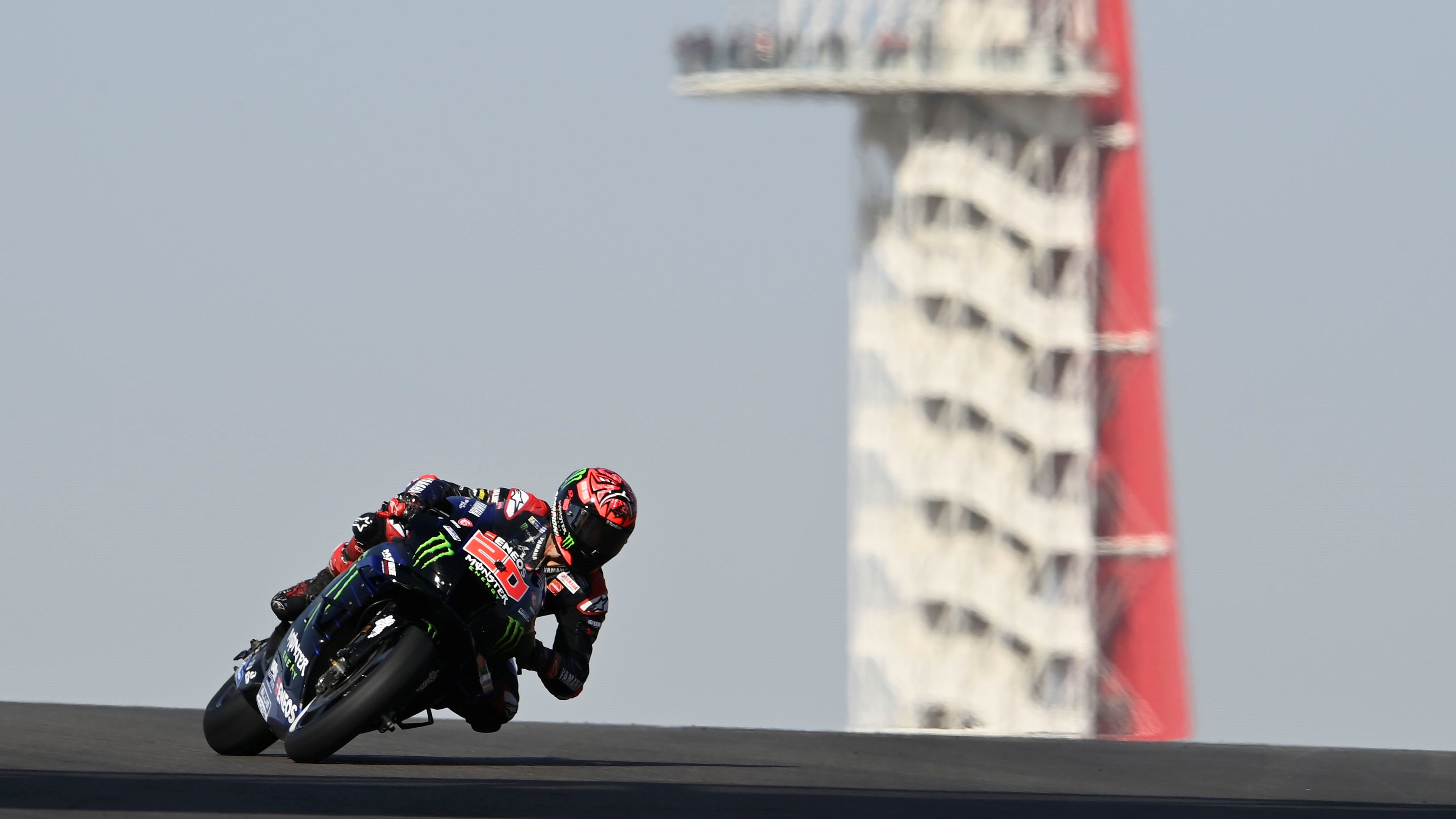Fabio Quartararo en Austin durante el pasado GP de las Americas de MotoGP