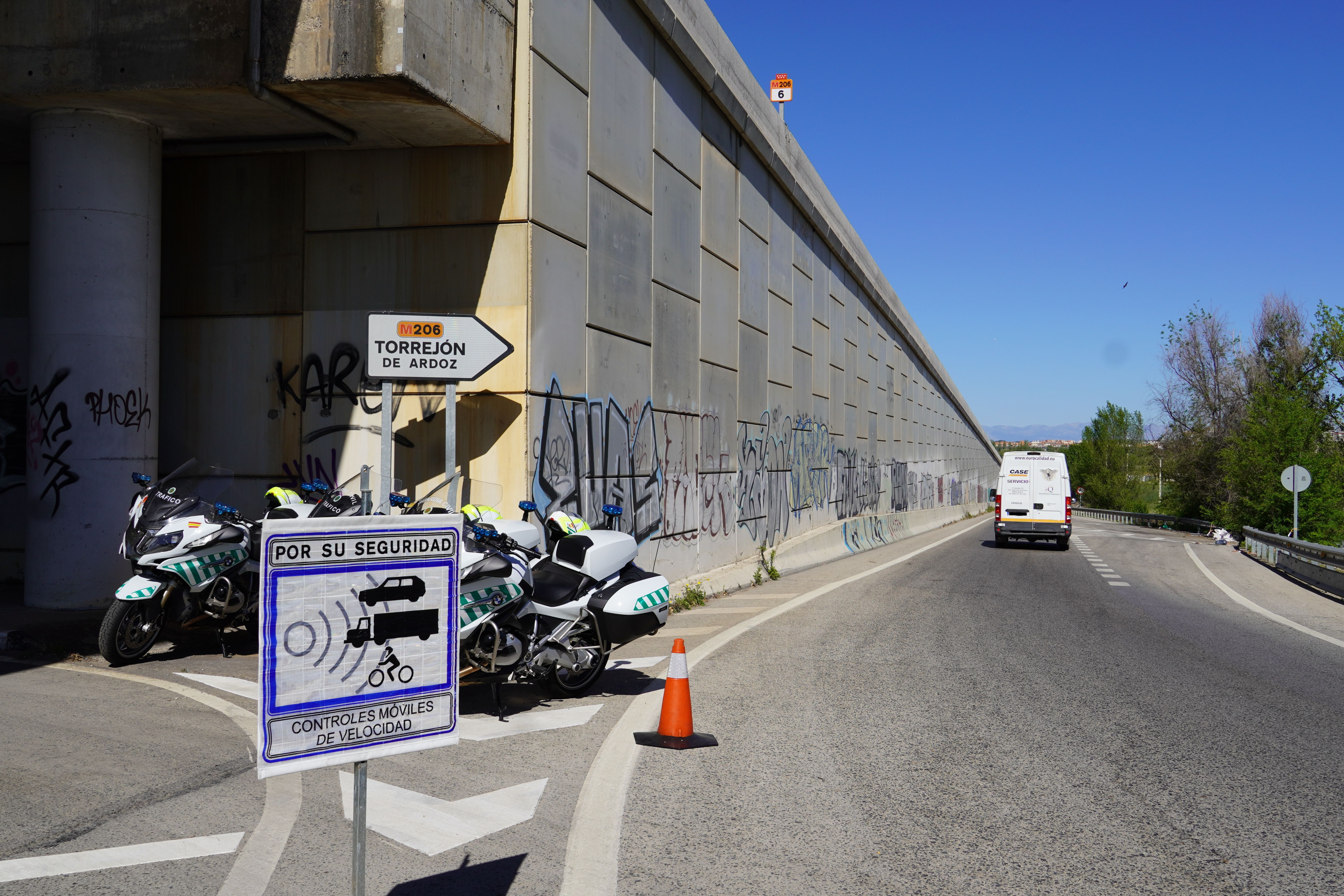 ¡Atención! Campaña de de Tráfico de vigilancia  de velocidad