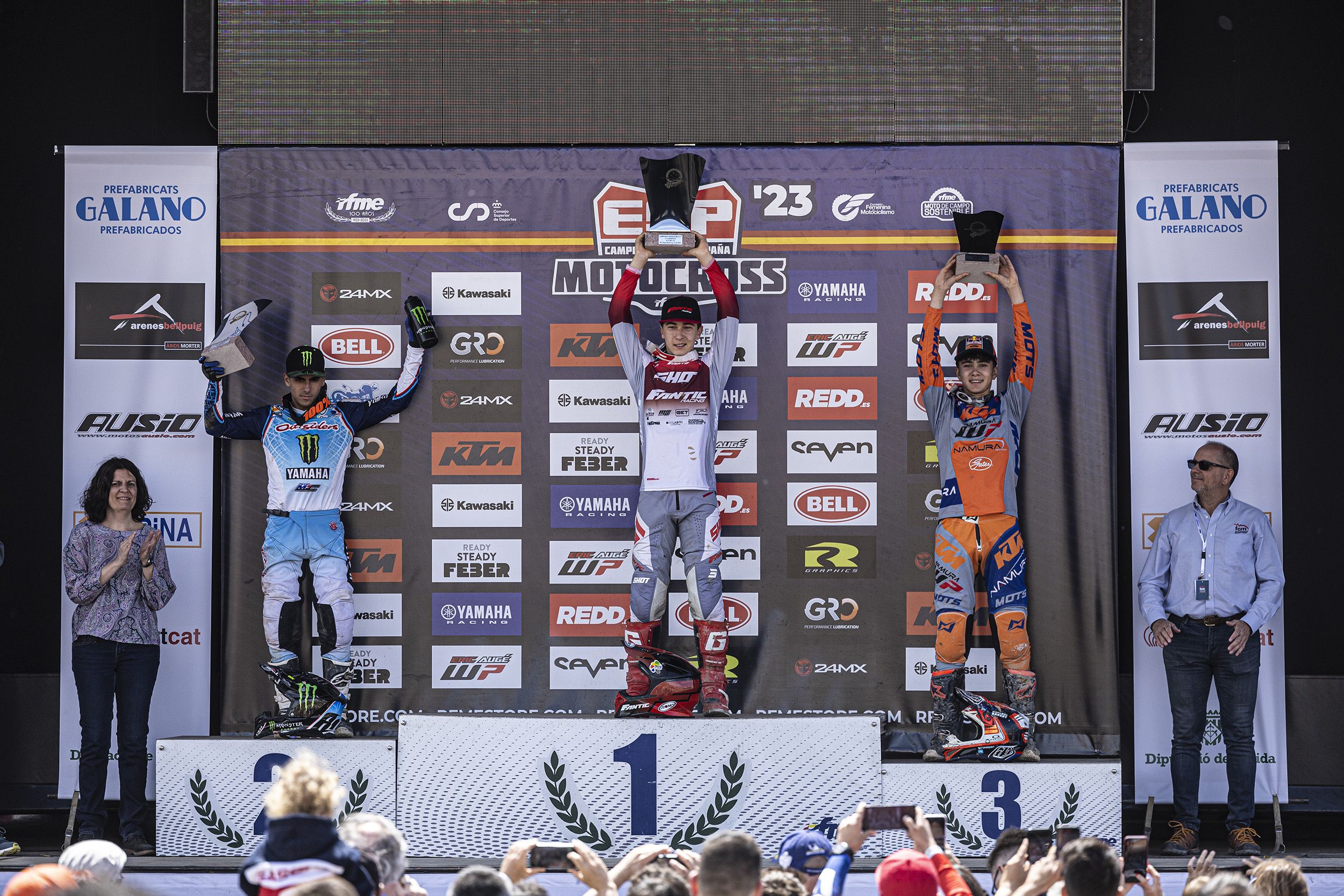 Campeonato de España de Motocross Élite 2023. Bellpuig