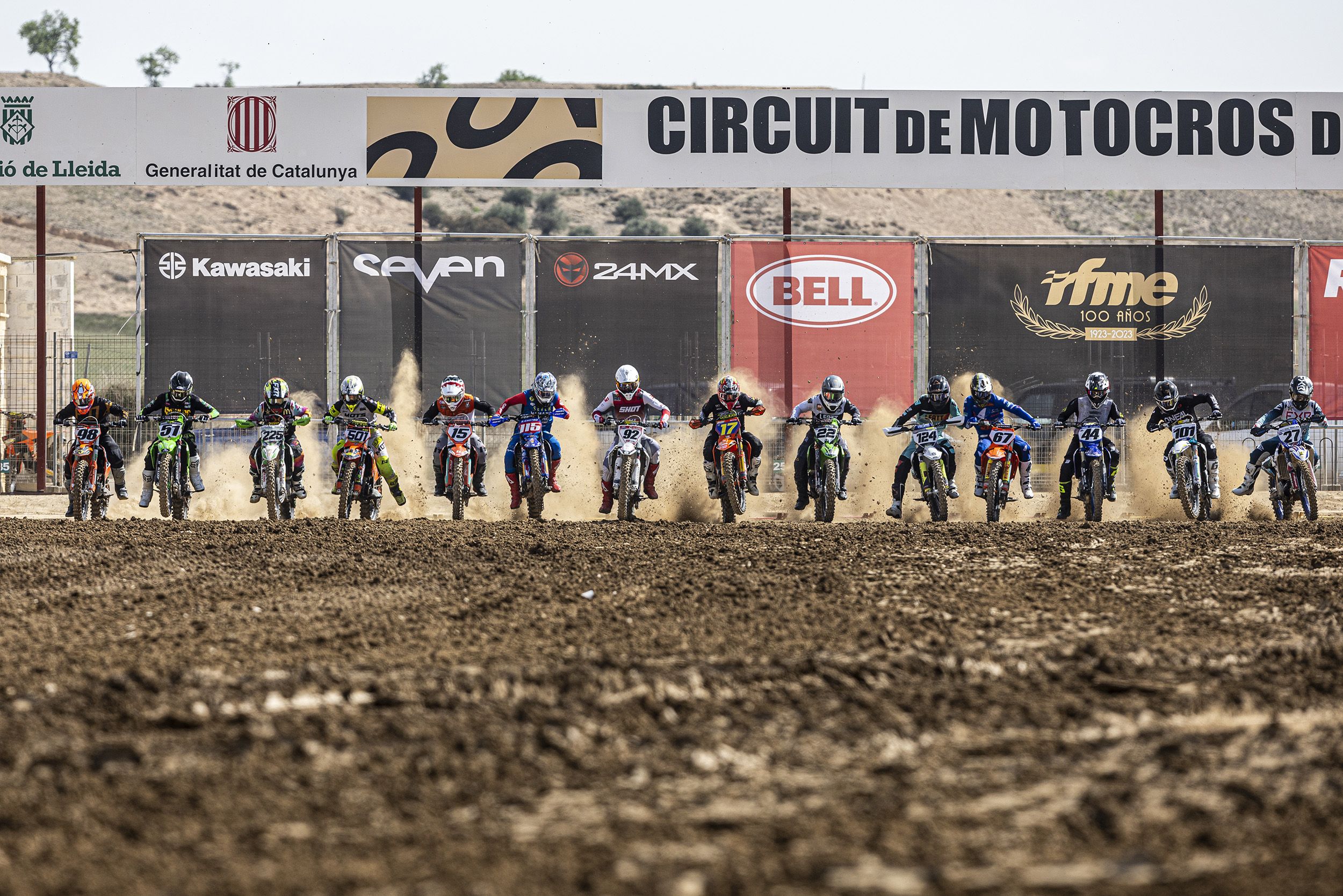 Campeonato de España de Motocross Élite 2023. Bellpuig