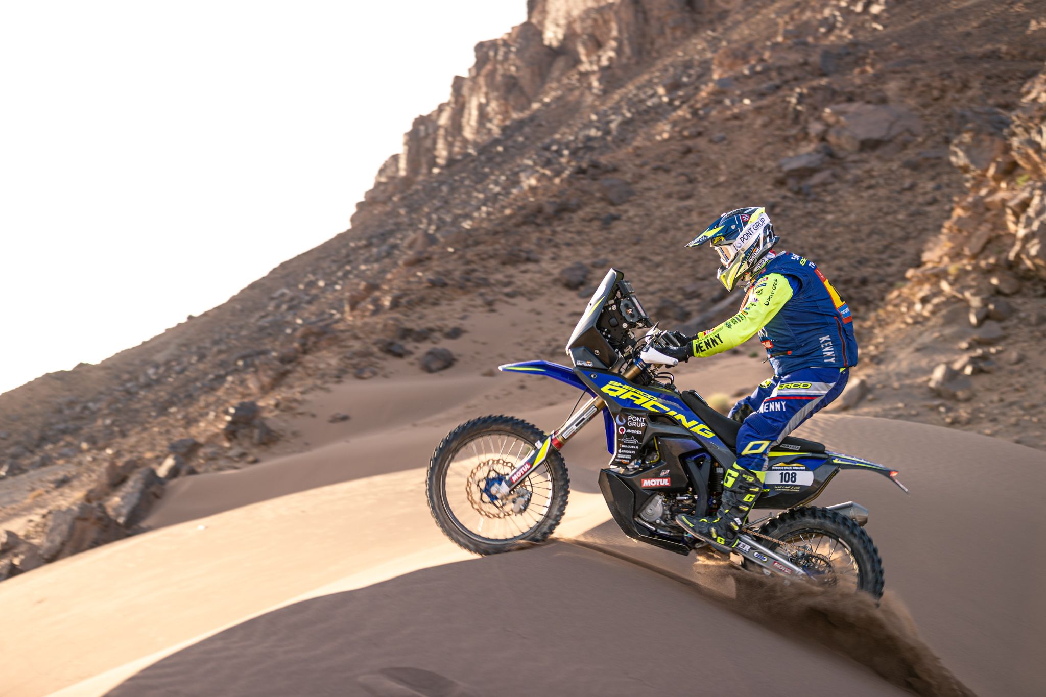 Morocco Desert Challenge.Victoria de Lorenzo Santolino. Doblete de Sherco con Rui Gonçalves, segundo