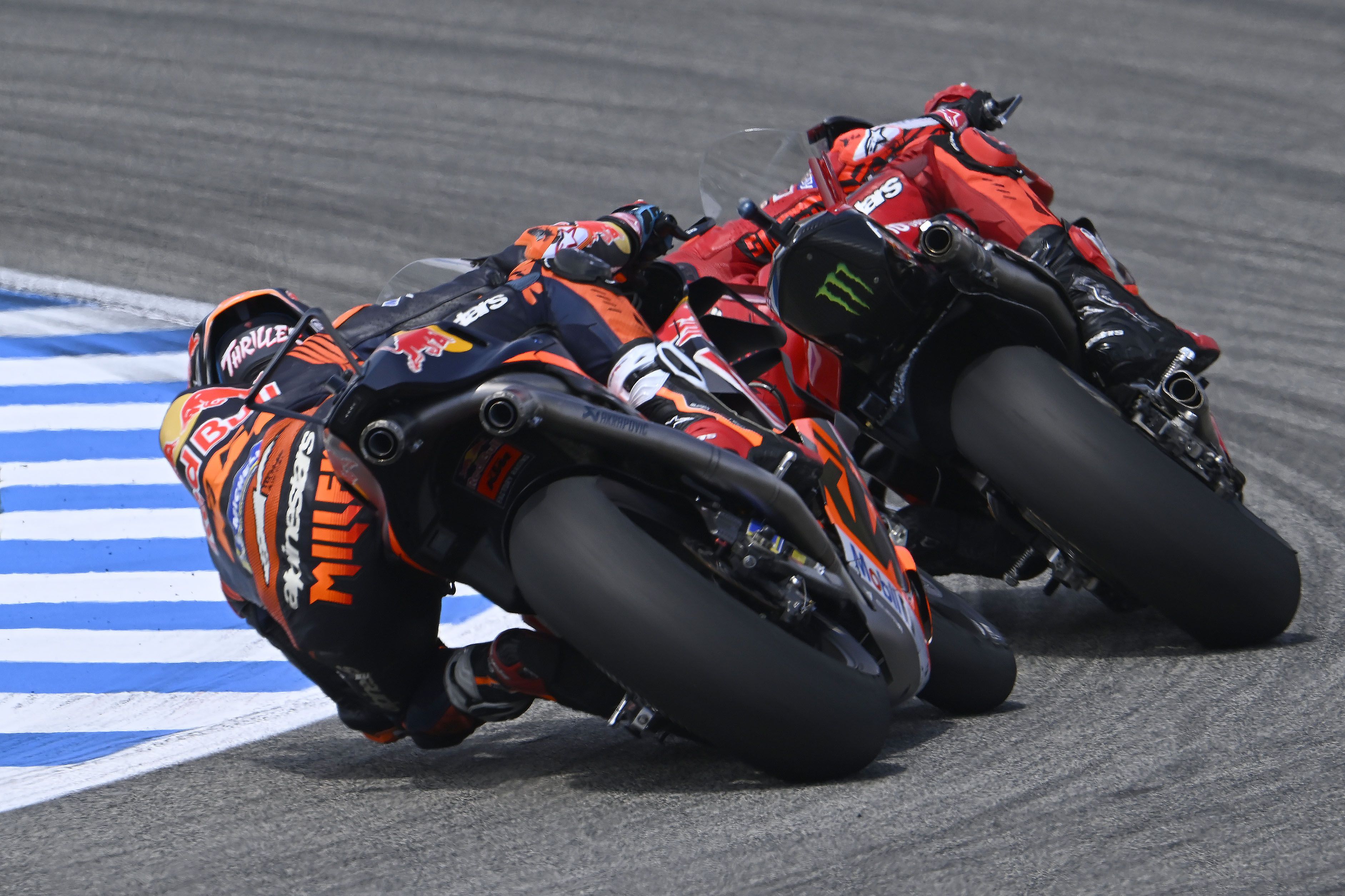 Jack Miller totalmente pegado a Pecco Bagnaia, MotoGP Jerez 2023