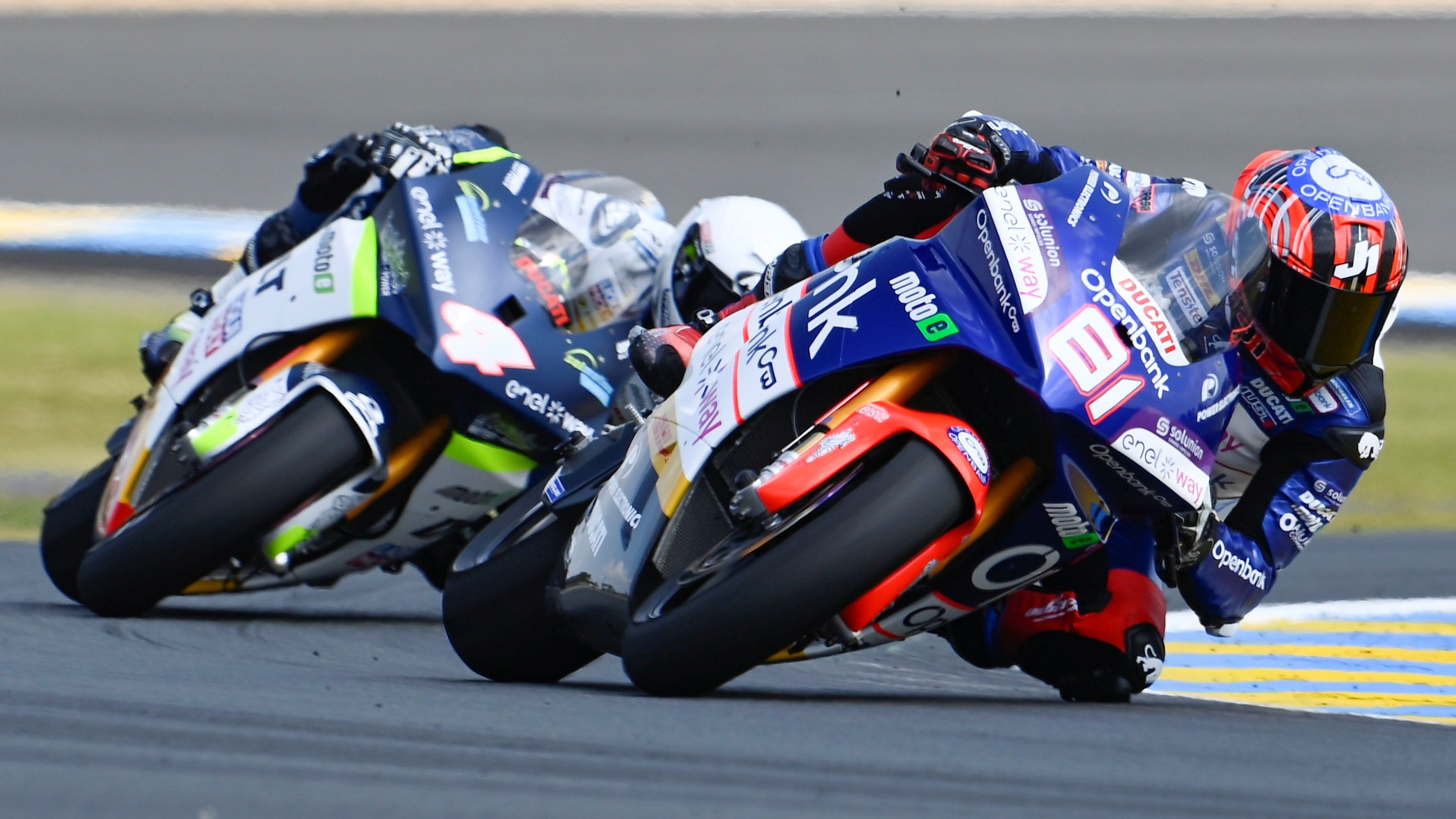 Jordi Torres seguido por Héctor Garzó, Motoe Le Mans 2023