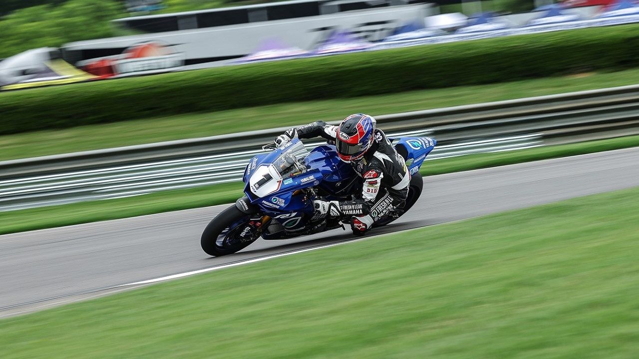 Jake Gagne no tuvo rival en Barber y se escapa en la general del MotoAmerica Superbike