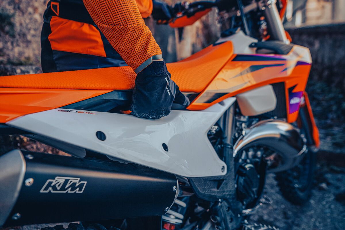 Imponente! Nueva gama KTM EXC SIX DAYS 2024. Renovación