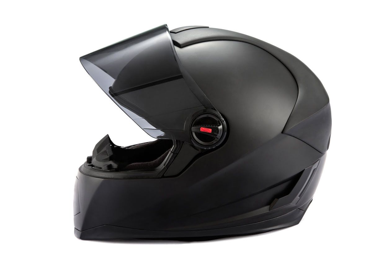 Casco protector de motocicleta deals