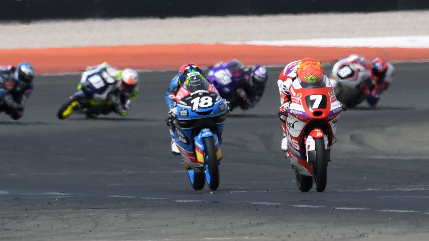 Joel Esteban y Ángel Piqueras están siendo protagonistas del JuniorGP 2023