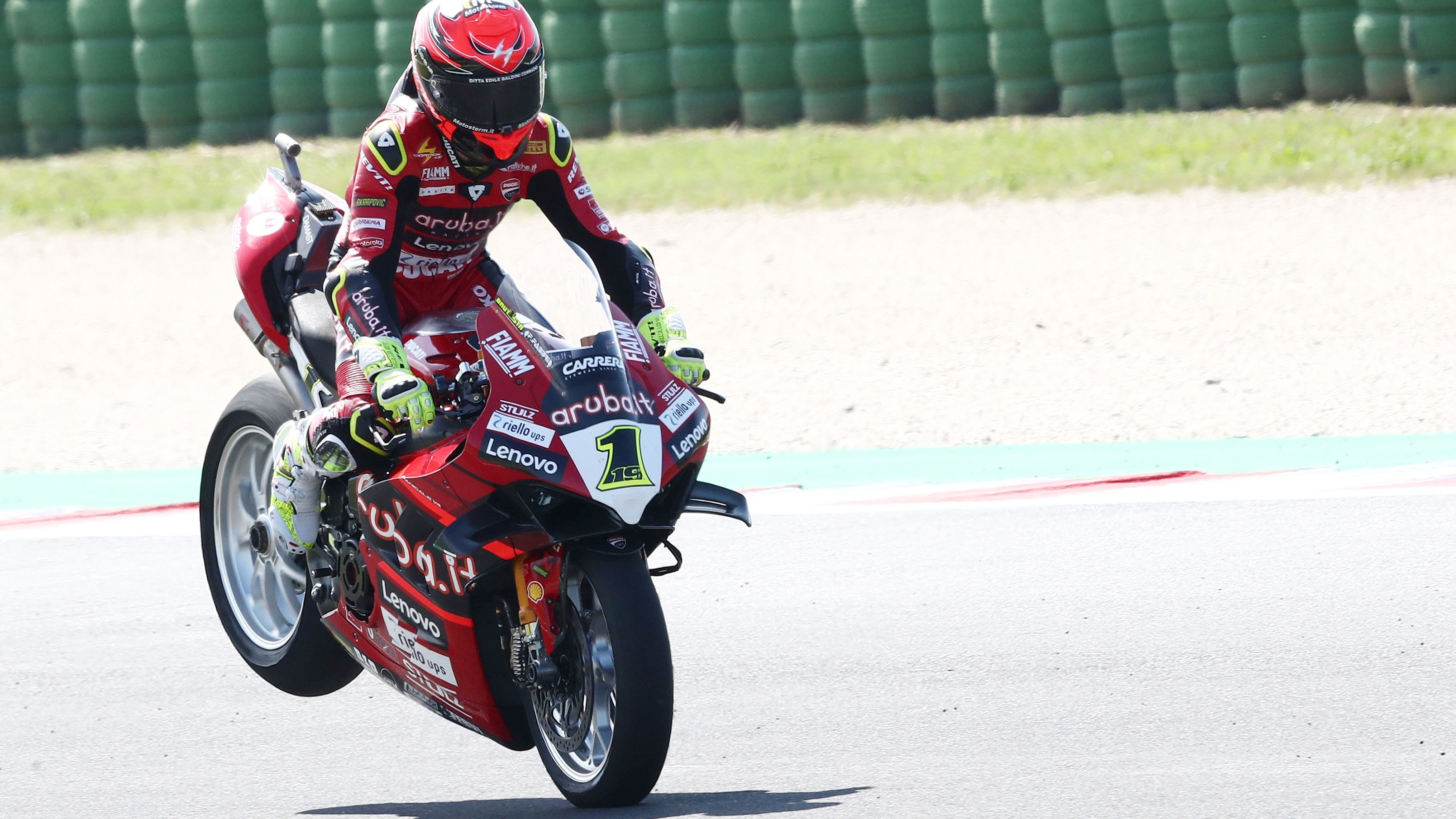 Álvaro Bautista ha sido el más rápido en los libres de Misano