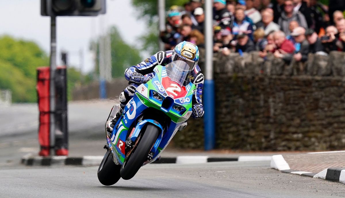 Dean Harrison cuenta por terceros puestos las tres carreras que lleva en el IOMTT 2023 Dean Harrison cuenta por terceros puestos las tres carreras que lleva en el IOMTT 2023