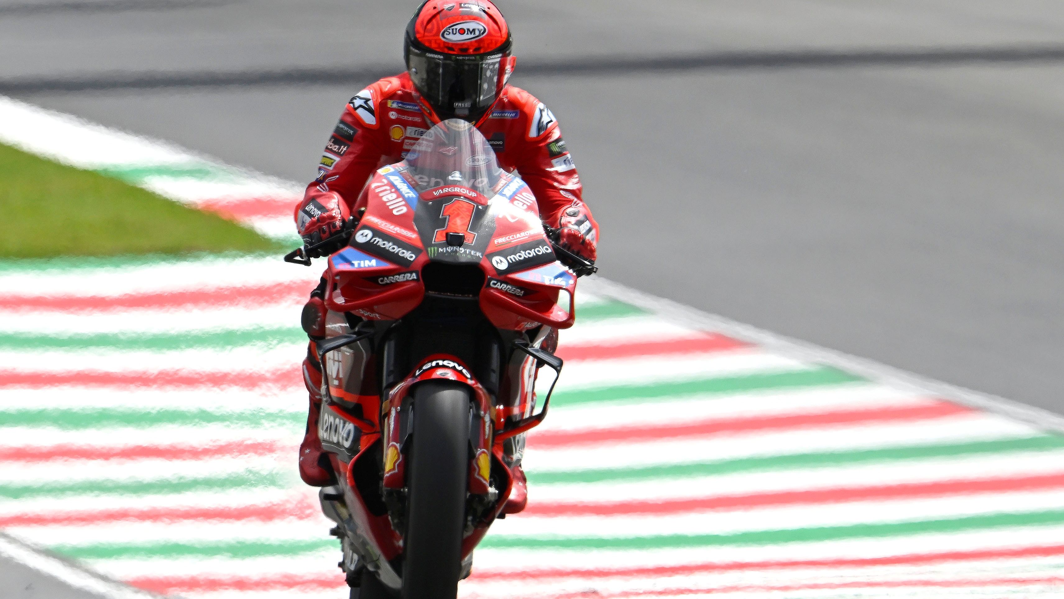 Pecco Bagnaia ha sido el más rápido en el viernes de Mugello