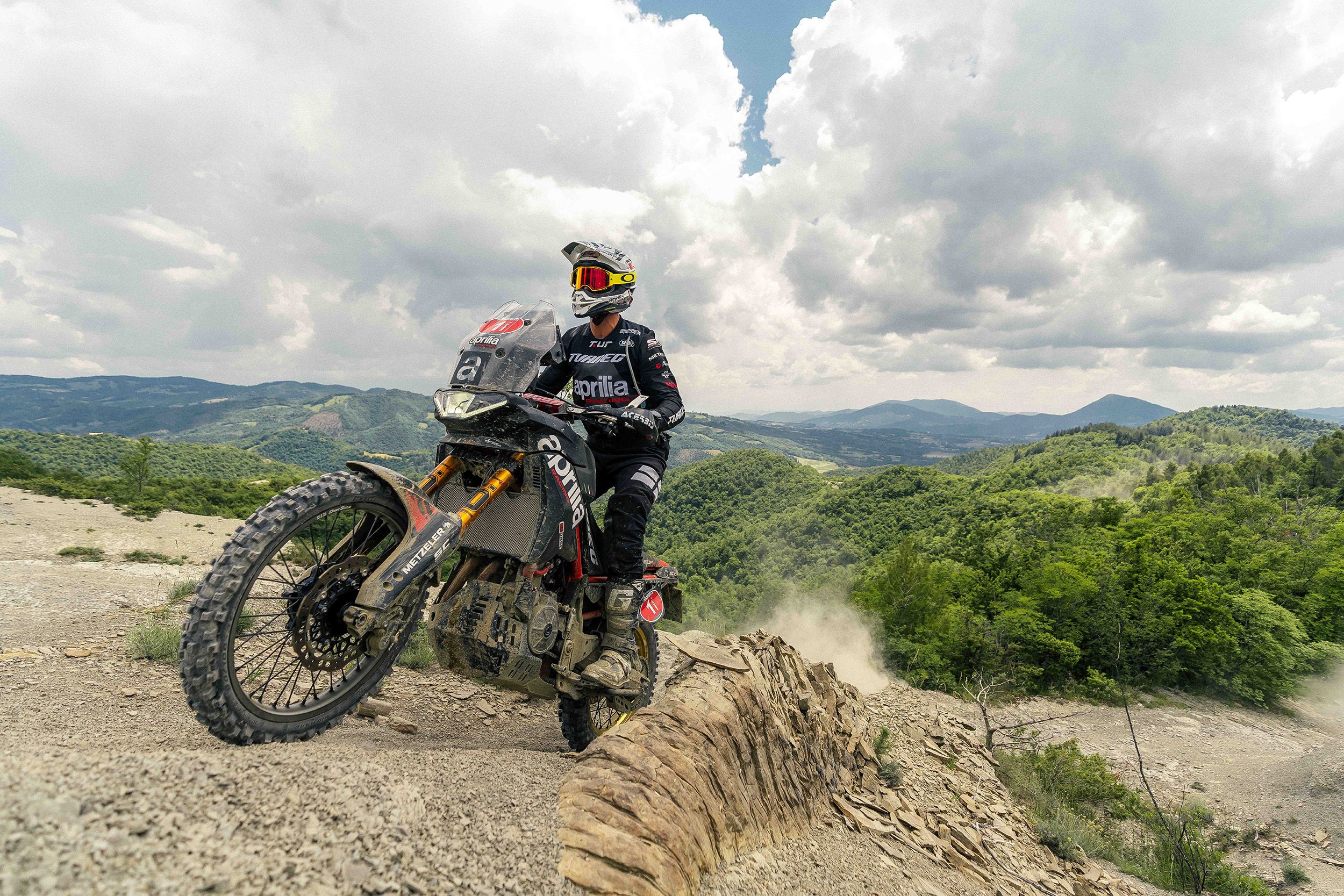 Las pruebas de la Aprilia Tuareg de rallys prosiguen con éxito