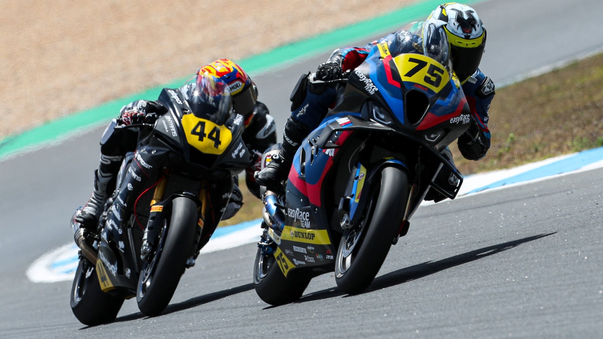 Ivo Lopes y Steven Odendaal ganaron las carreras del ESBK en Estoril