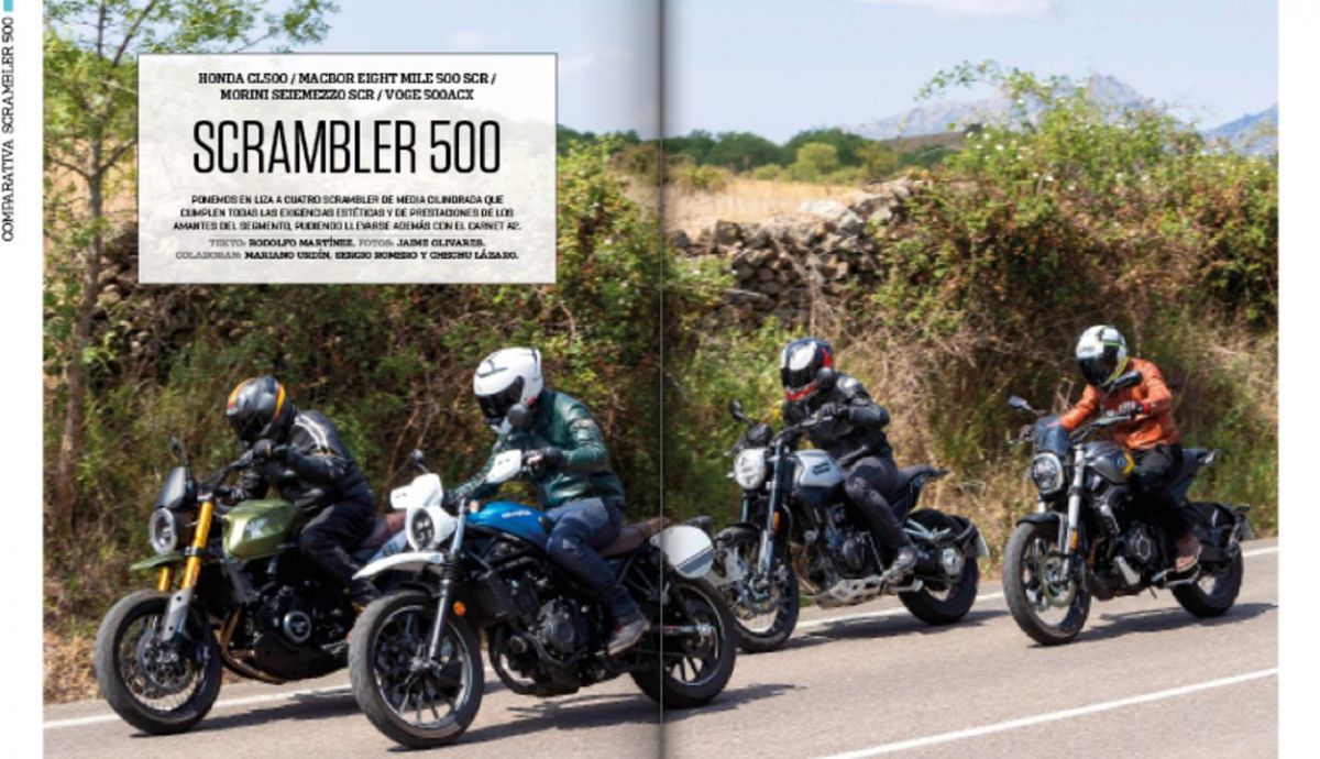 Motociclismo 2637 comparativa scrambler 500