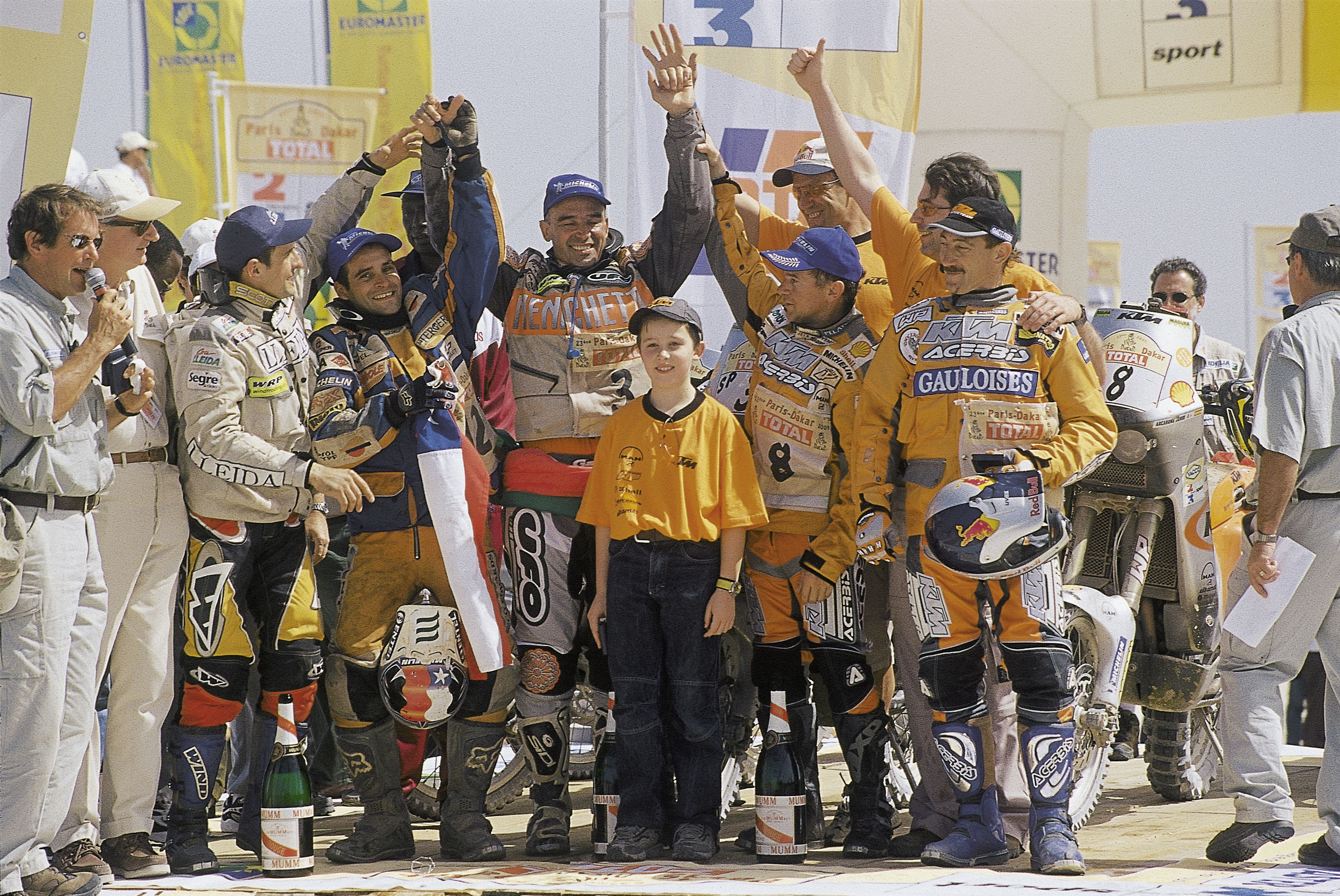 Fotos exposición Legends of the Dakar Museo KTM Motohall