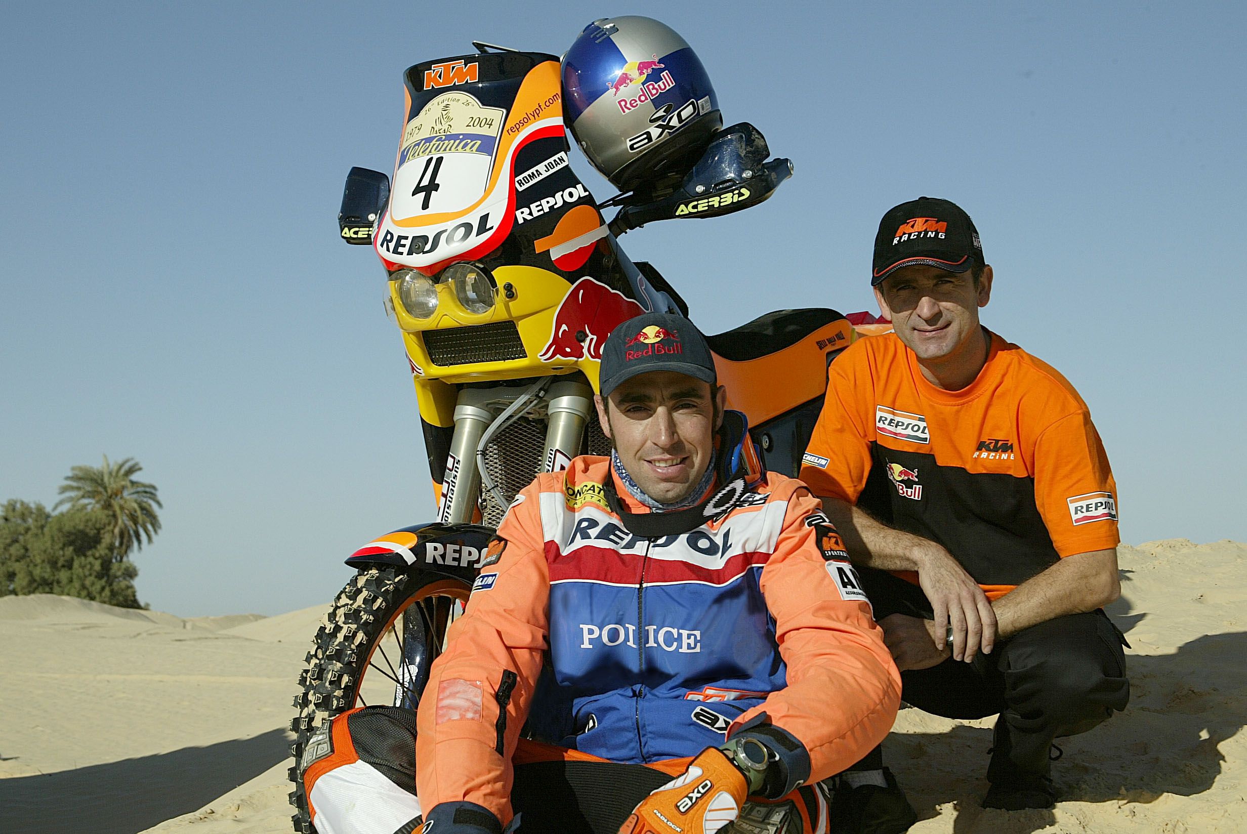 Fotos exposición Legends of the Dakar Museo KTM Motohall