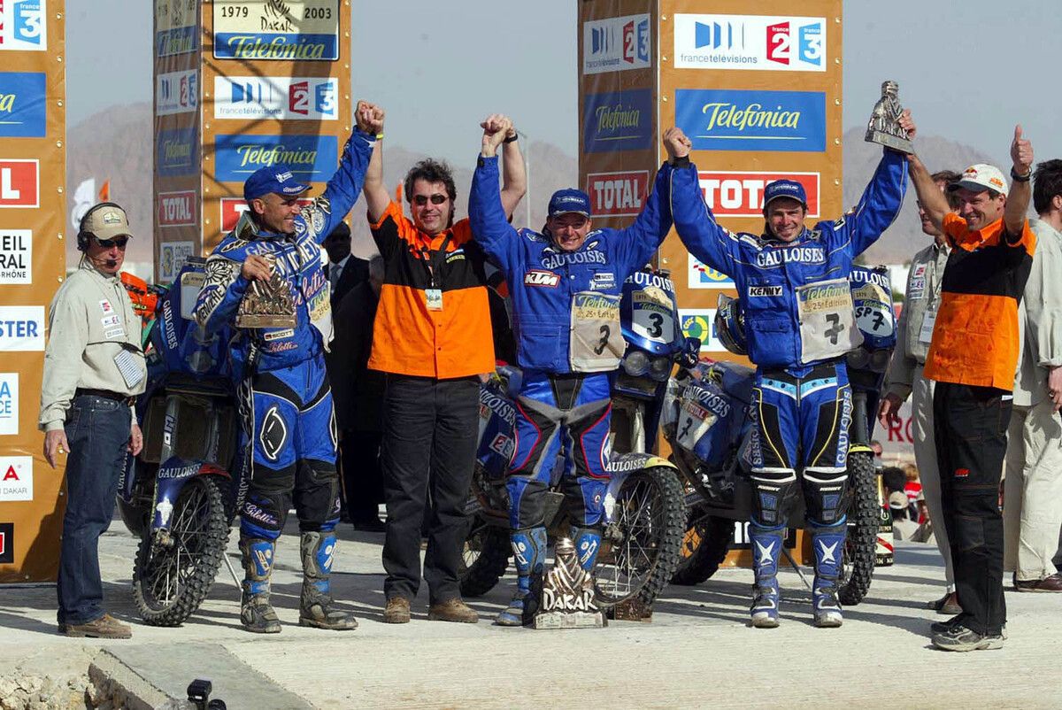 Fotos exposición Legends of the Dakar Museo KTM Motohall