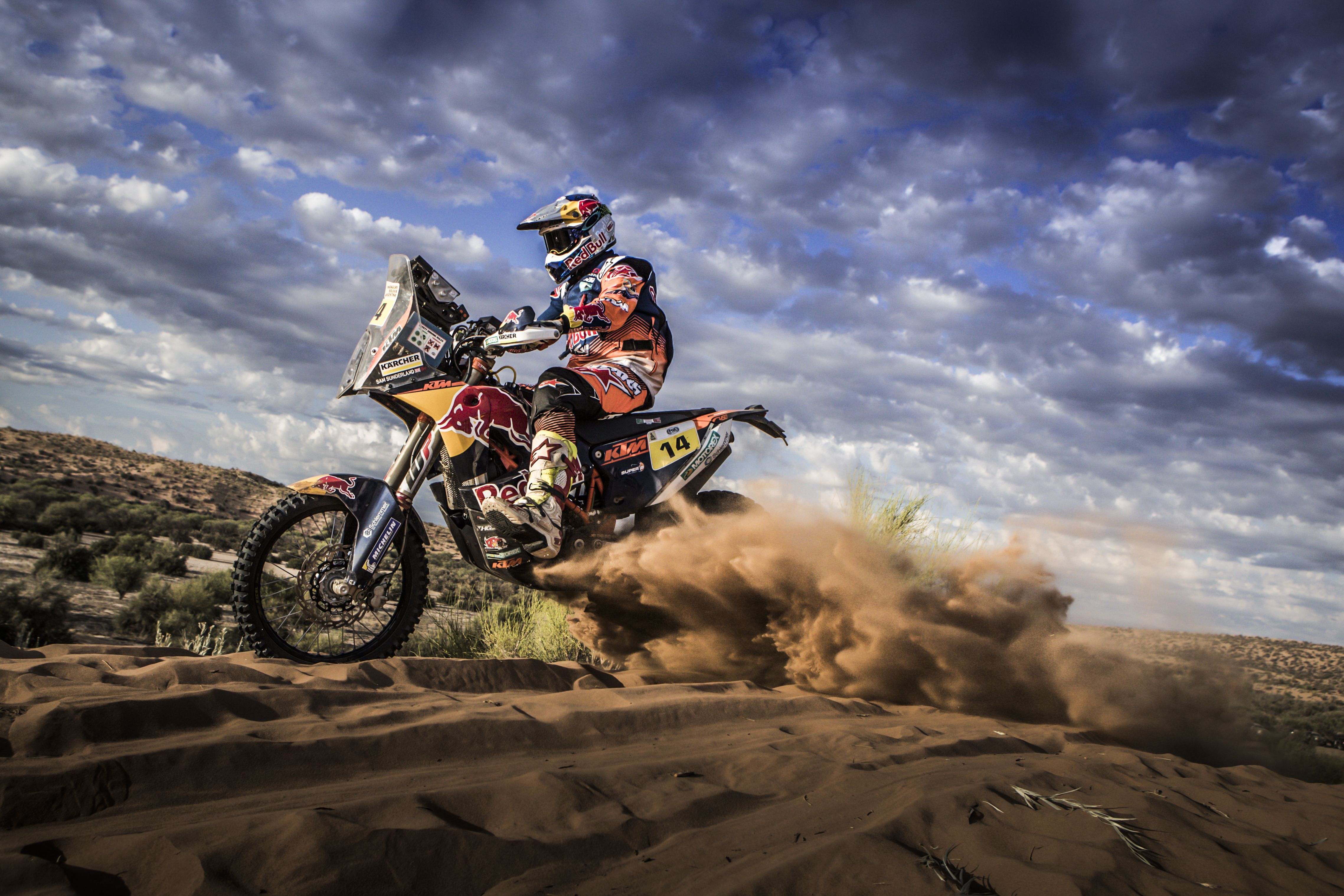 Fotos exposición Legends of the Dakar Museo KTM Motohall