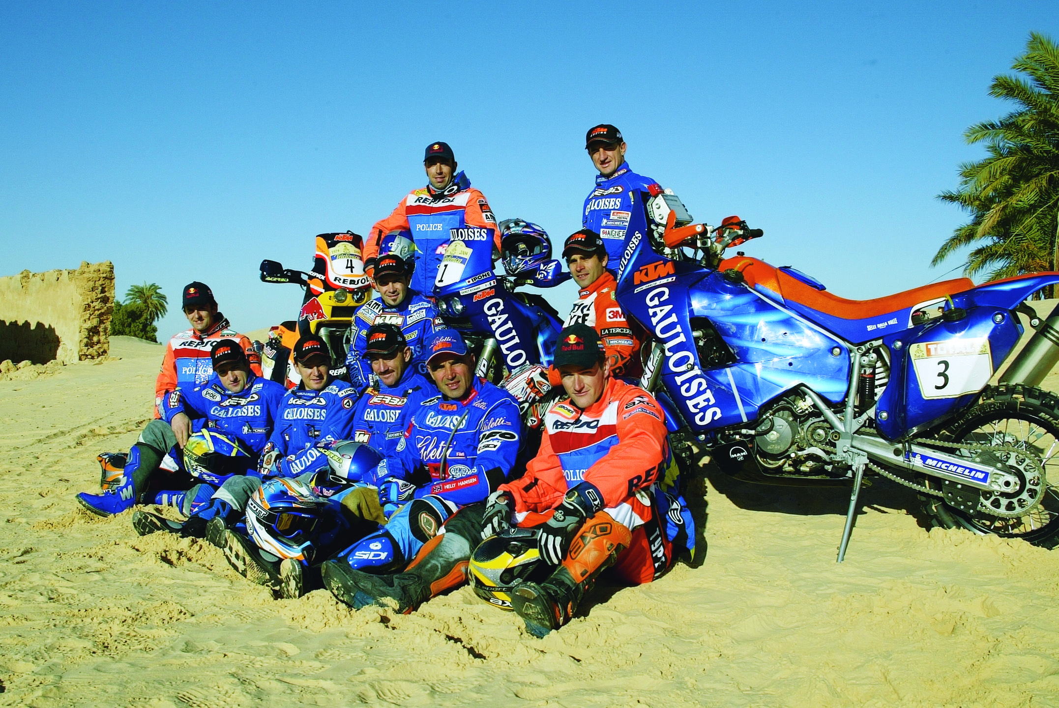 Fotos exposición Legends of the Dakar Museo KTM Motohall