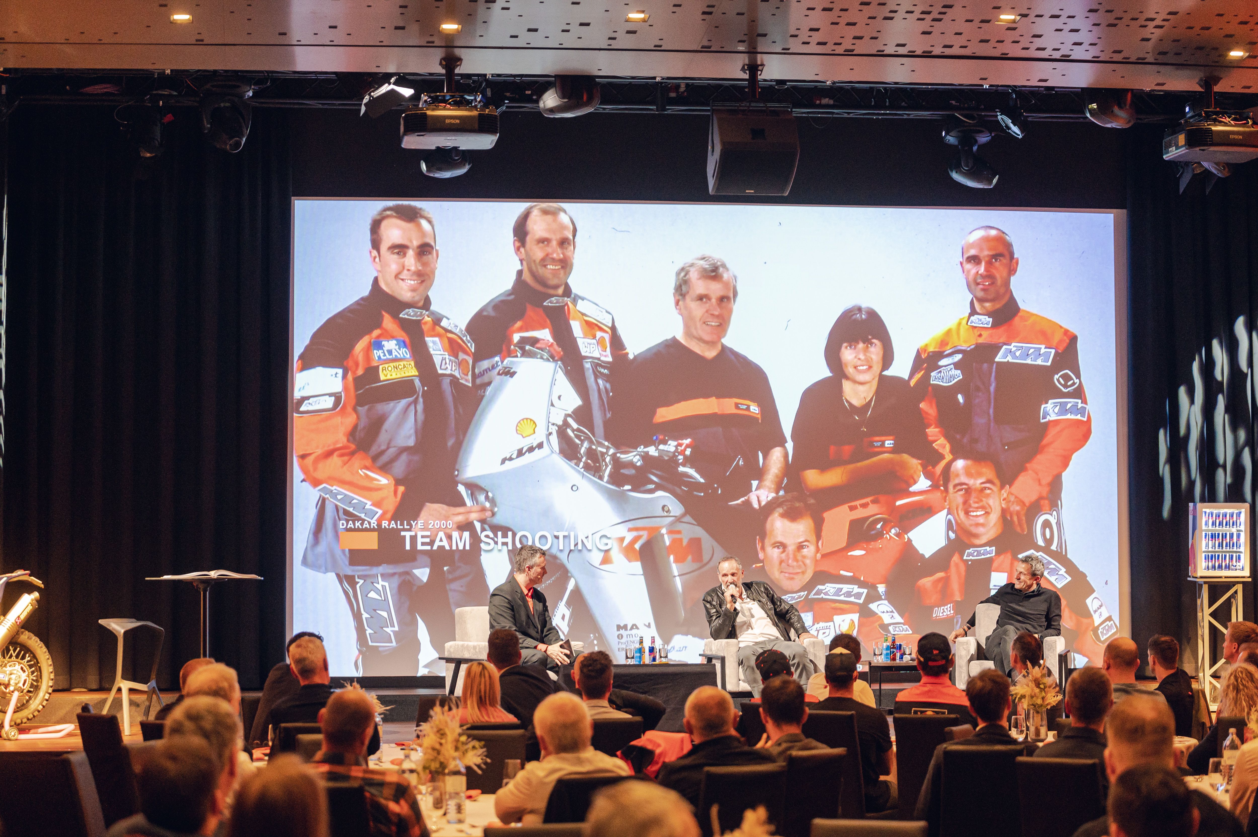Fotos exposición Legends of the Dakar Museo KTM Motohall