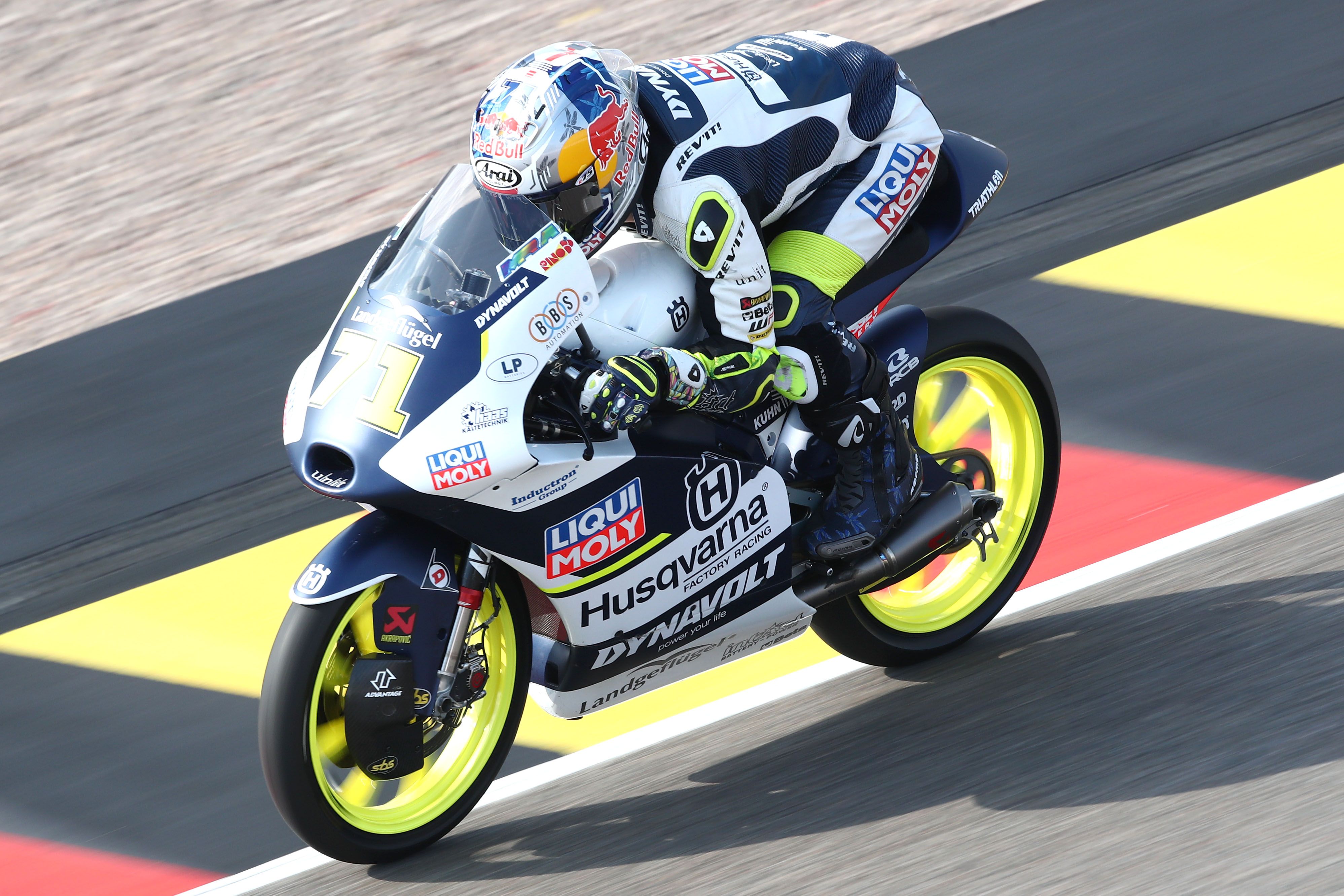 Ayumu Sasaki ha sido el más rápido del viernes en el GP de Alemania de Moto3.