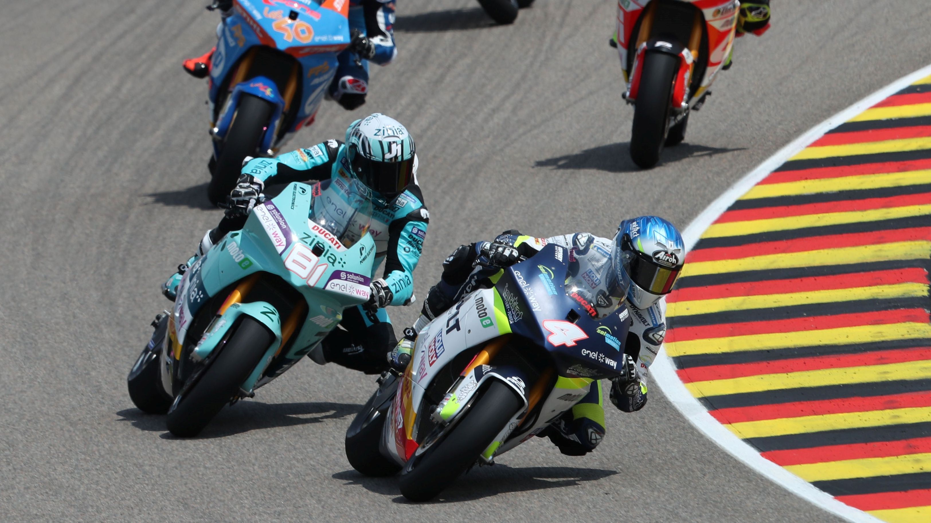 Héctor Garzó gana en Alemania y Jordi Torres es más líder de MotoE 2023