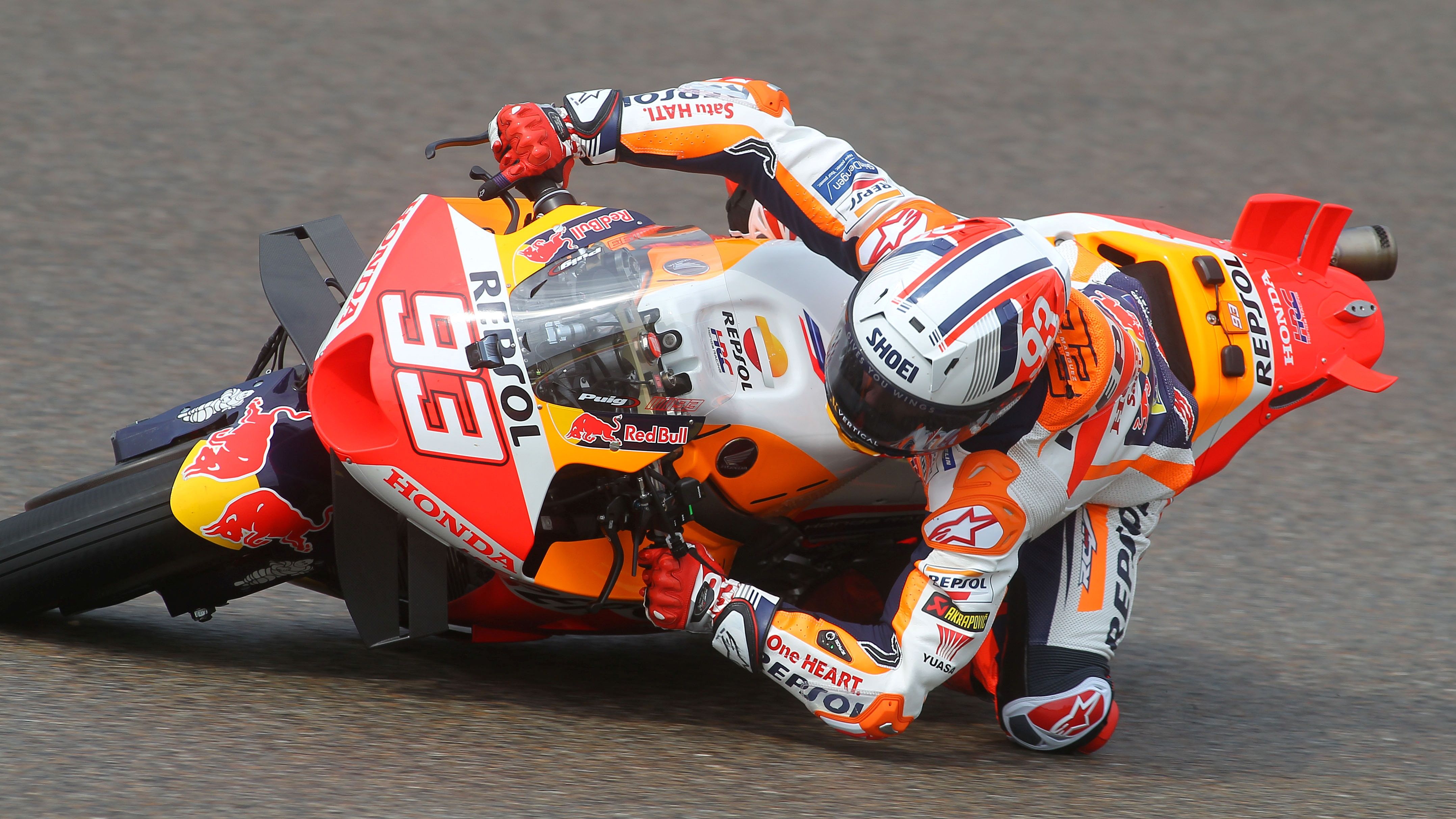Marc Márquez pierde el control de la Honda, MotoGP Sachsenring 2023