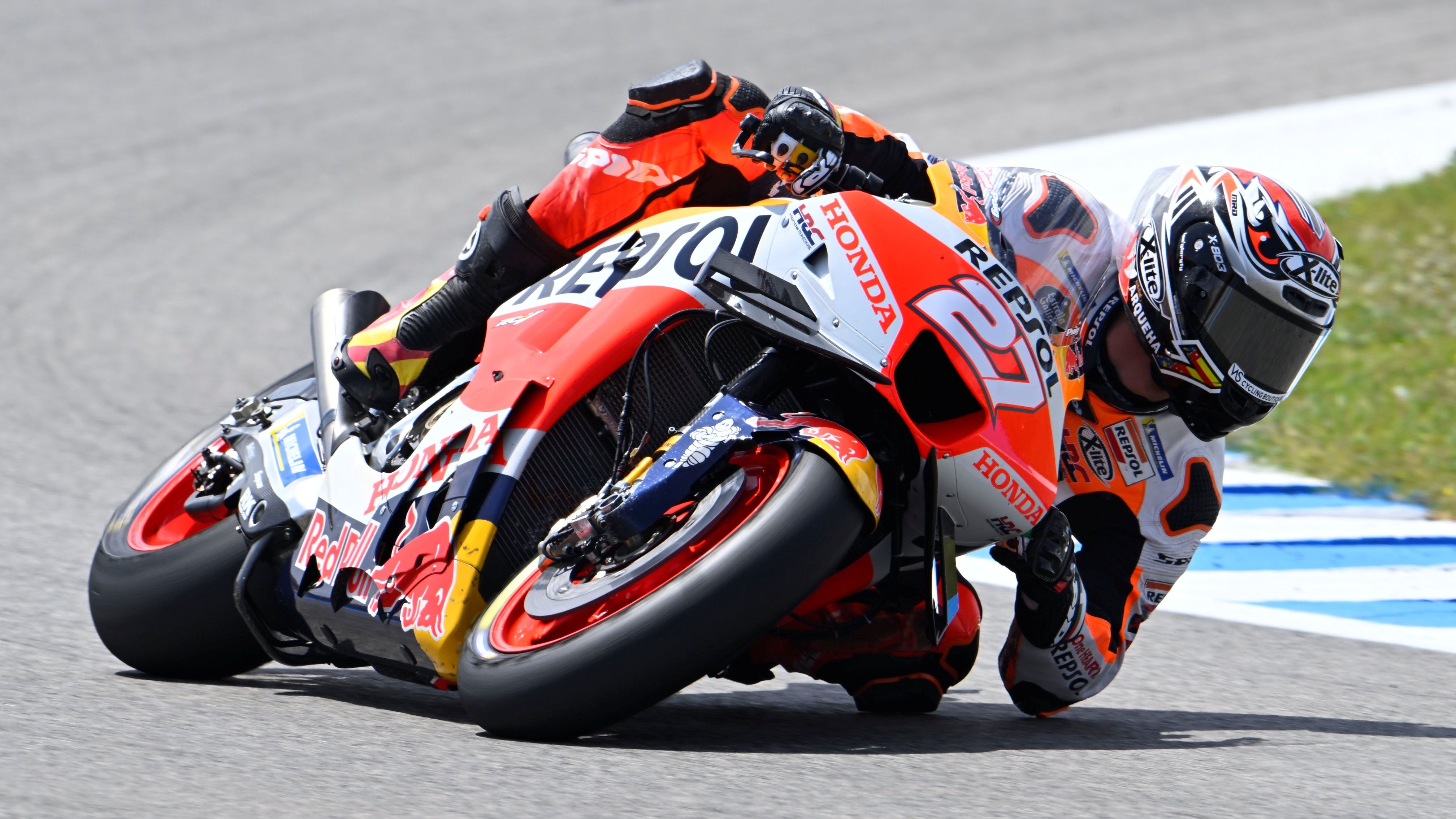 Iker Lecuona ya corrió con el Repsol Honda en Jerez