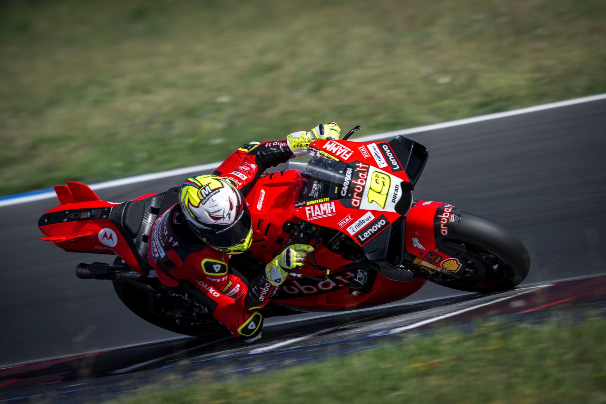 Álvaro Bautista test Ducati Desmosedici MotoGP Misano 2023 13