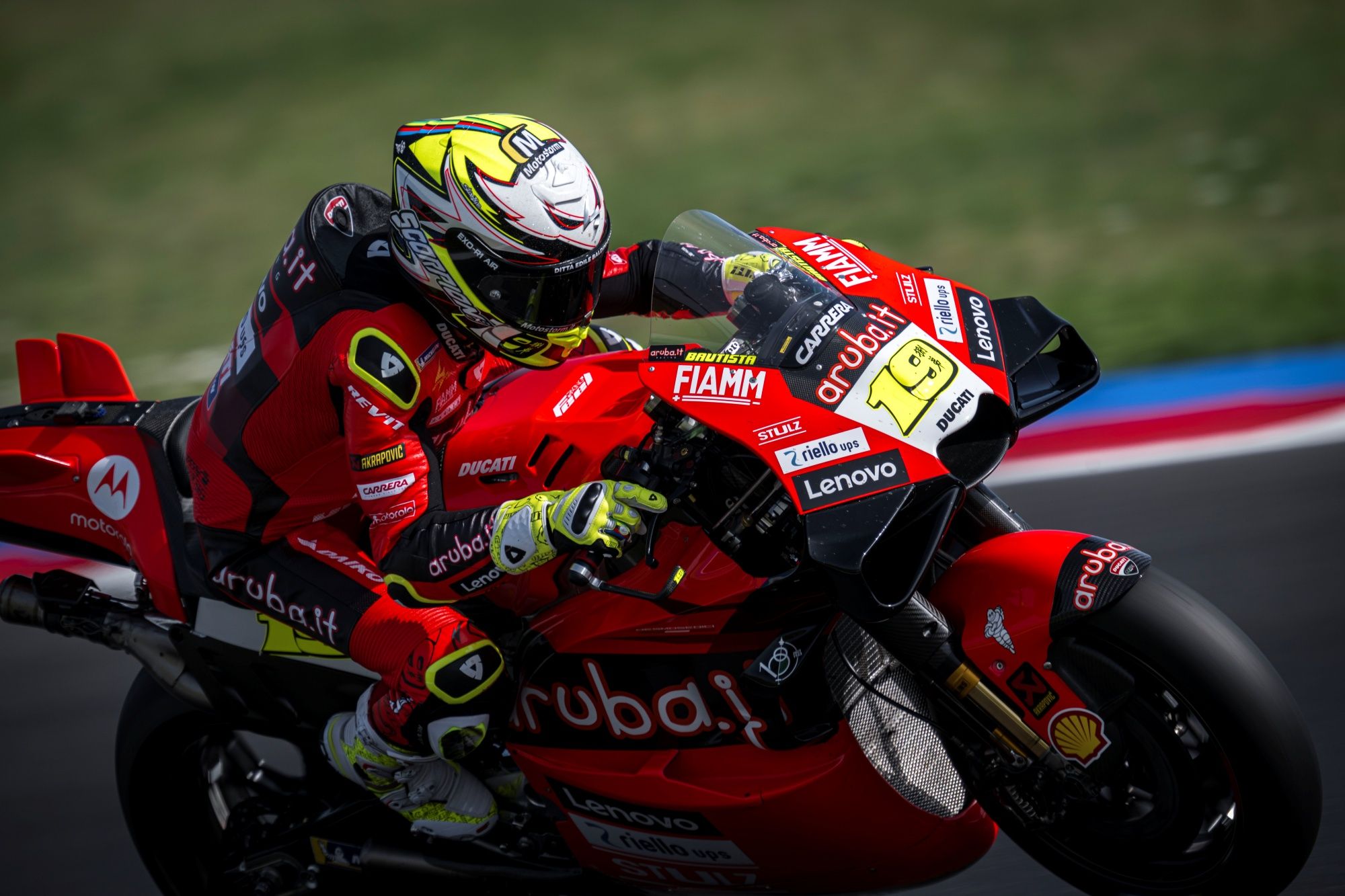 Álvaro Bautista test Ducati Desmosedici MotoGP Misano 2023 14