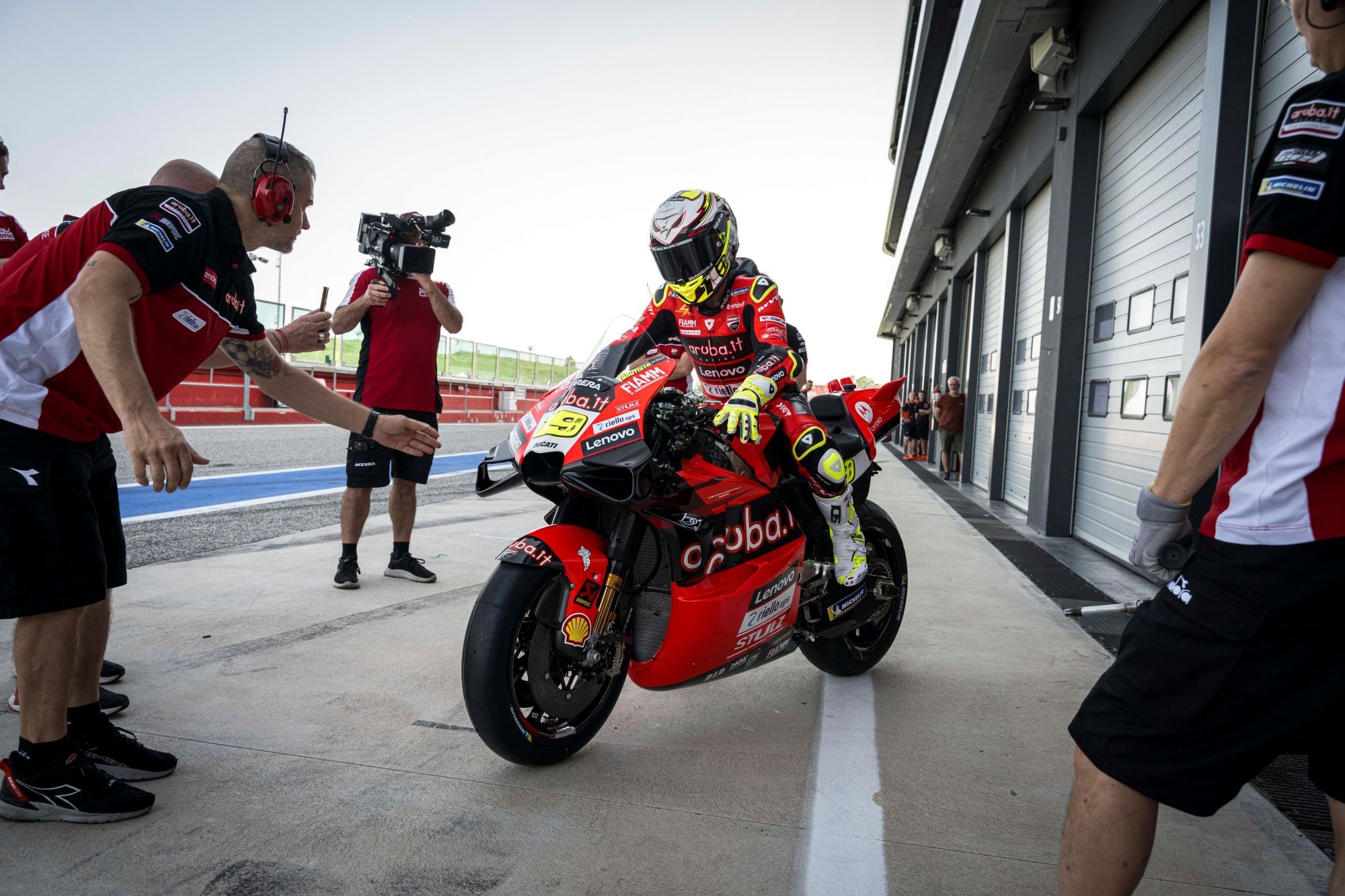 Álvaro Bautista test Ducati Desmosedici MotoGP Misano 2023 19
