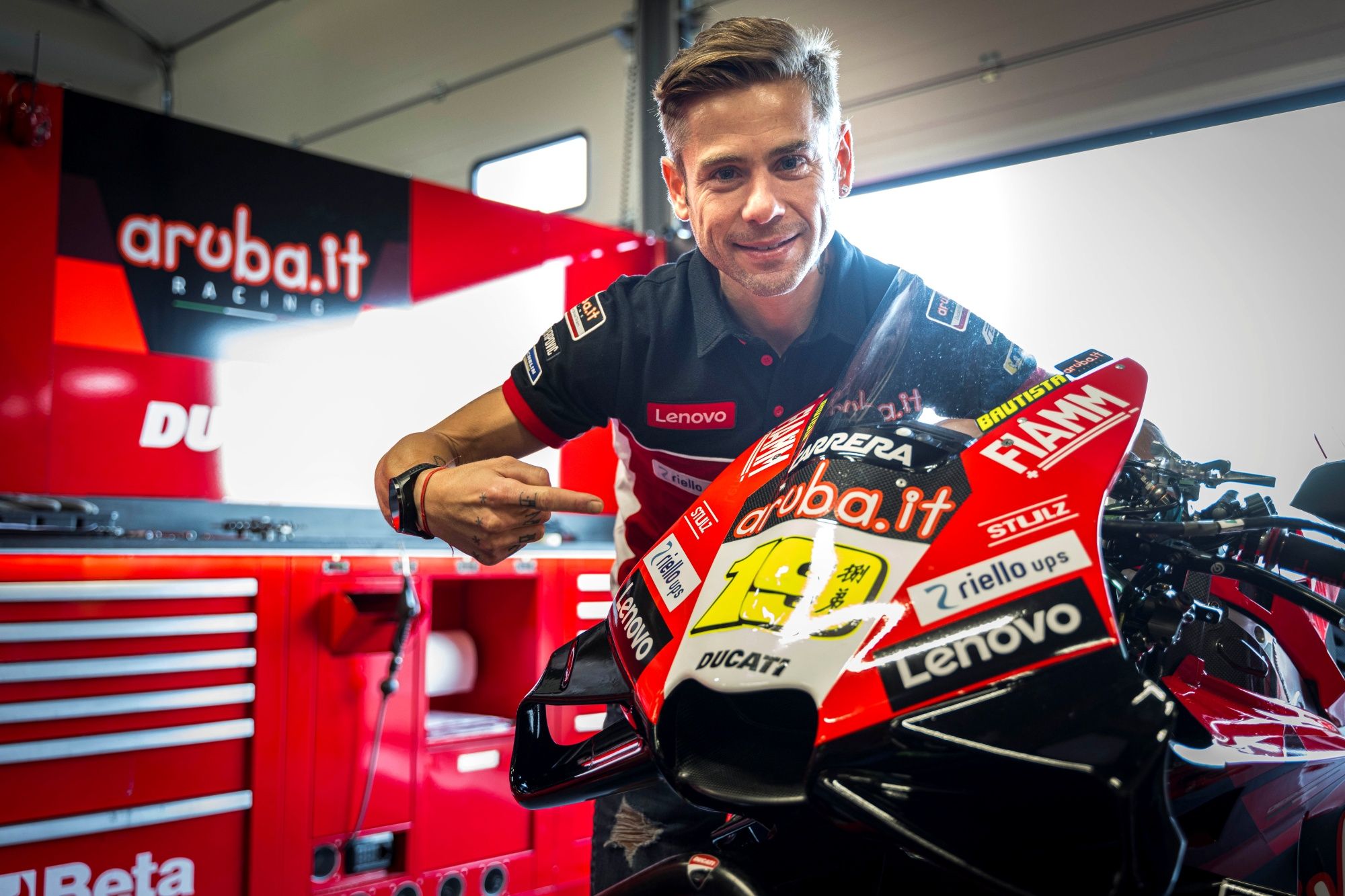 Álvaro Bautista test Ducati Desmosedici MotoGP Misano 2023 24
