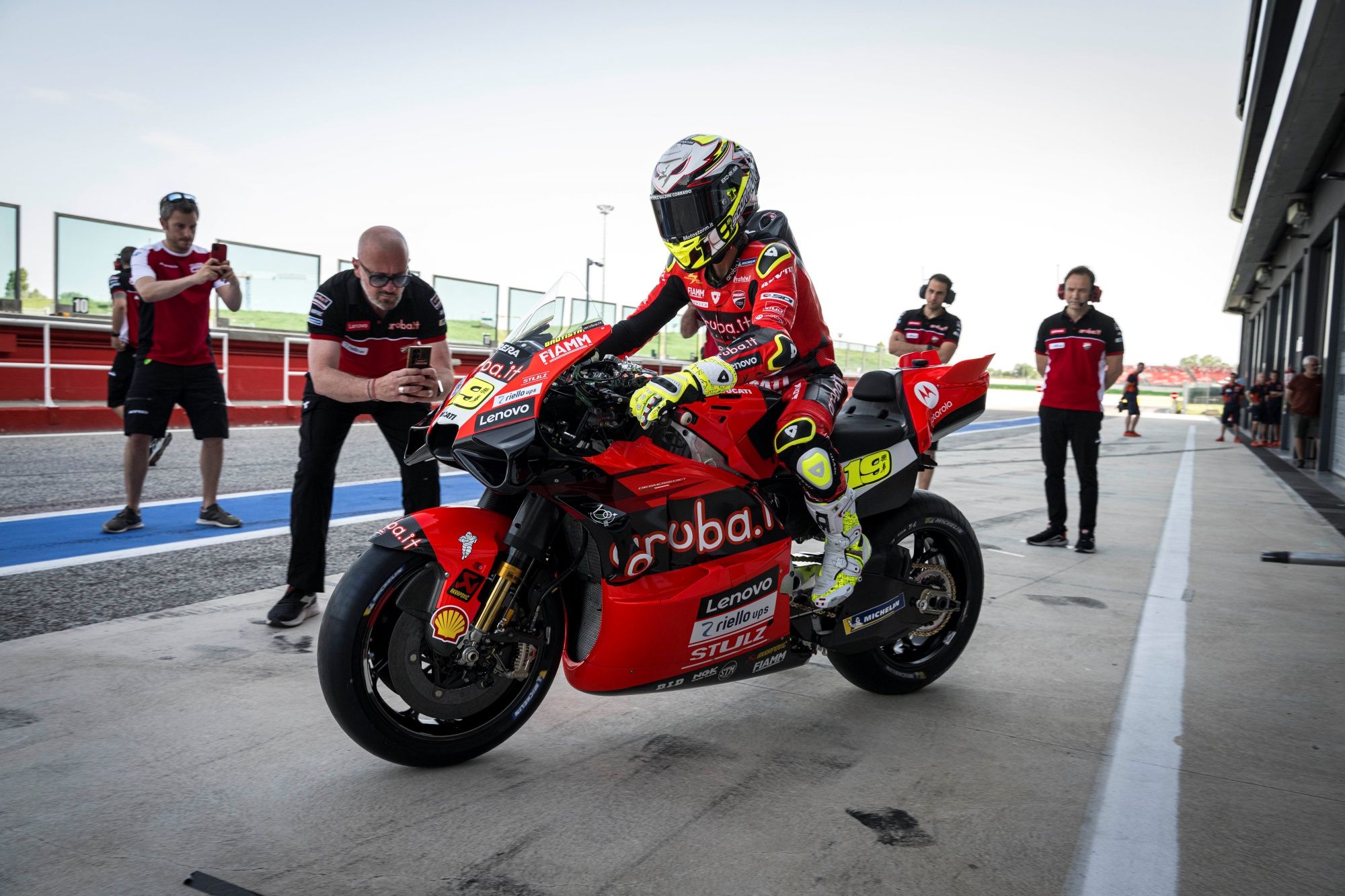 Álvaro Bautista test Ducati Desmosedici MotoGP Misano 2023 25