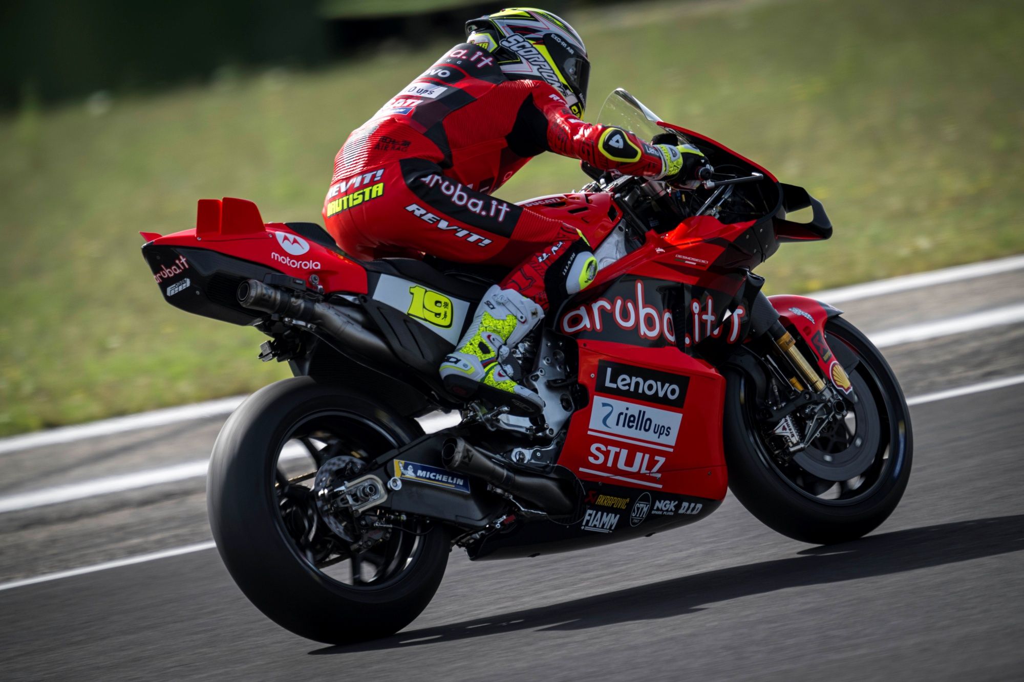 Álvaro Bautista test Ducati Desmosedici MotoGP Misano 2023 29