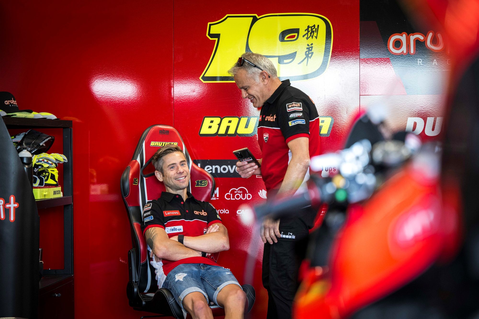 Álvaro Bautista test Ducati Desmosedici MotoGP Misano 2023 34