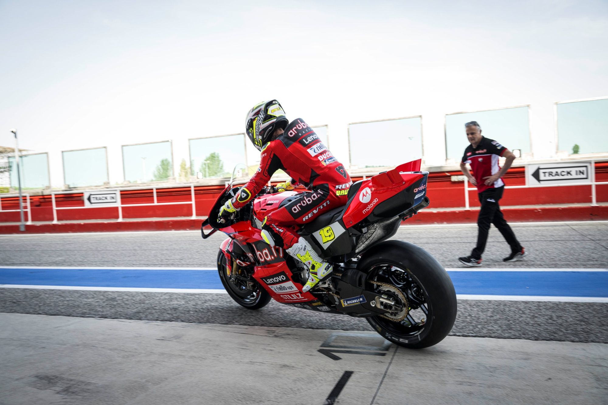 Álvaro Bautista test Ducati Desmosedici MotoGP Misano 2023 45