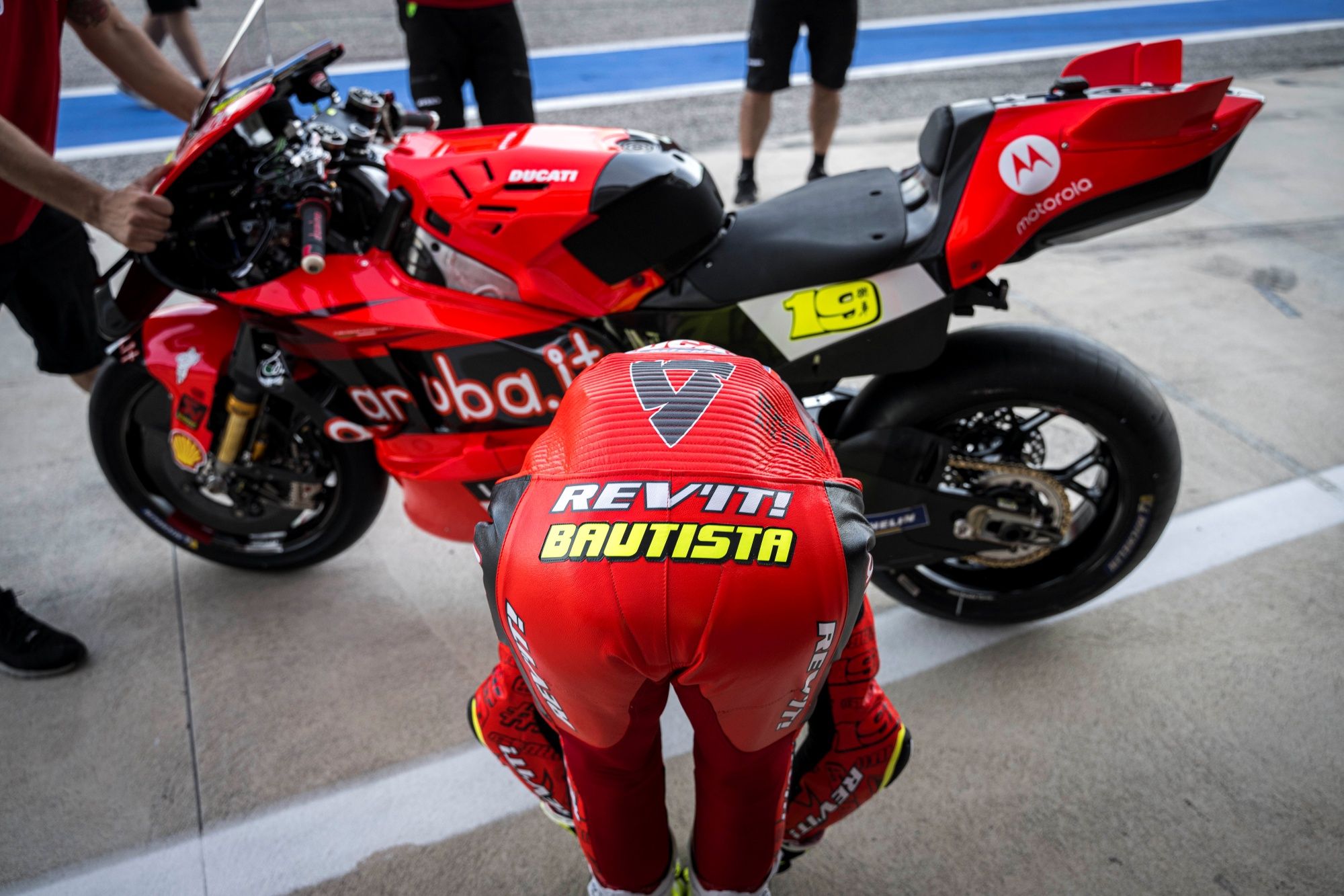 Álvaro Bautista test Ducati Desmosedici MotoGP Misano 2023 49