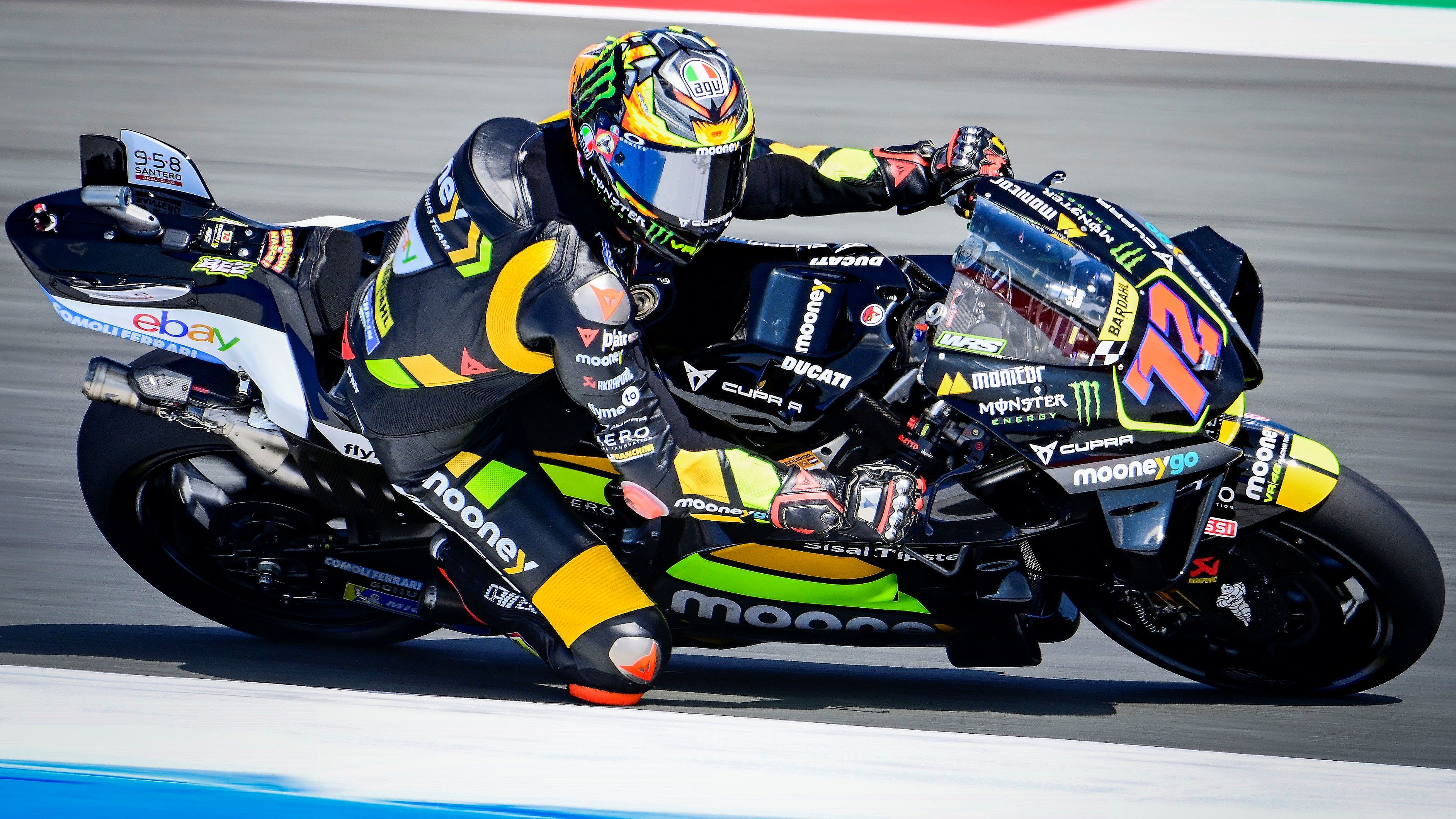 Marco Bezzecchi ha sido el más rápido en las dos primeras sesiones de MotoGP en Assen