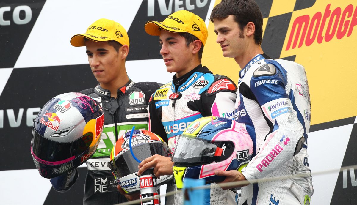 podio assen 2011 vinales salom gadea