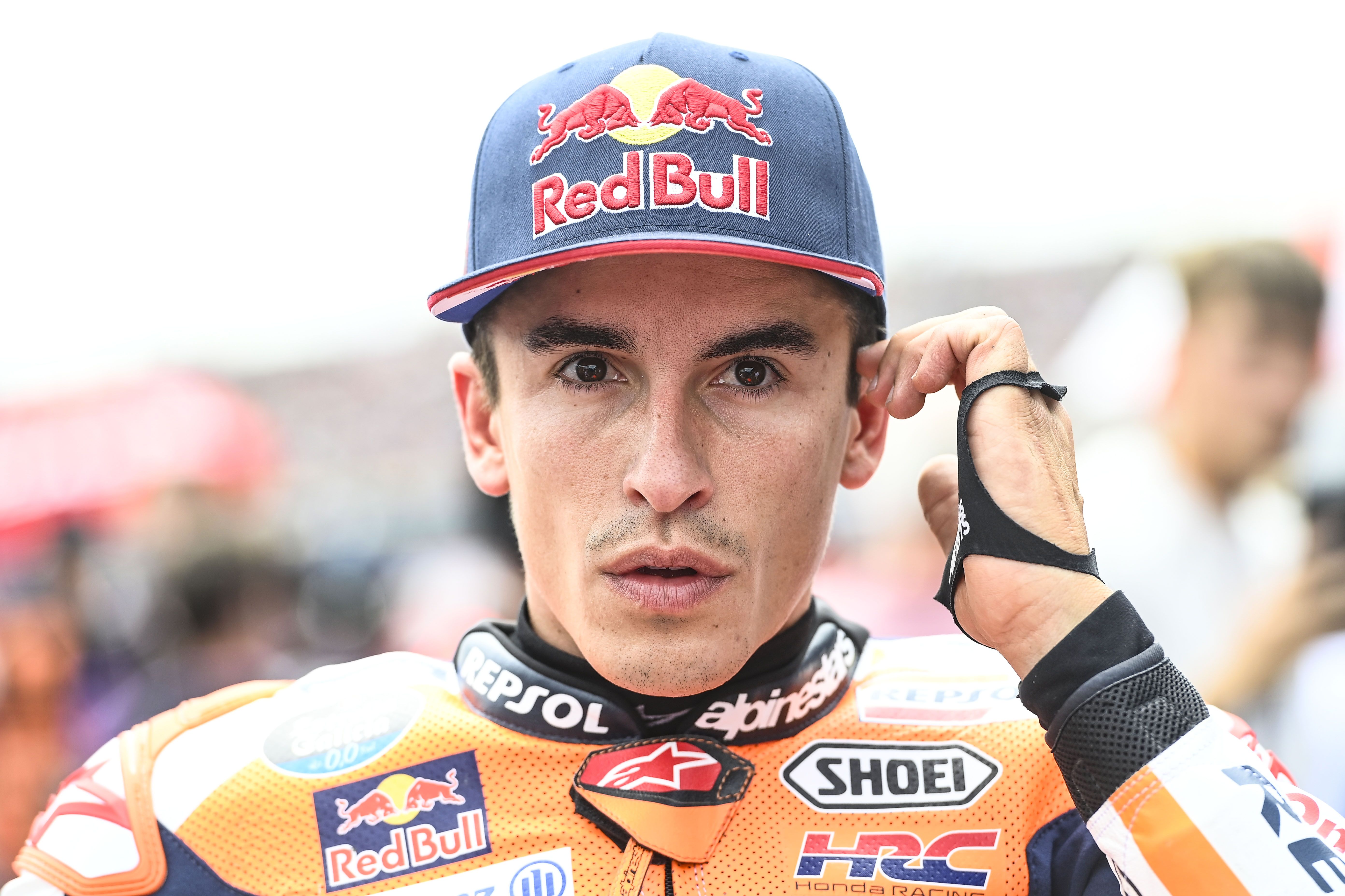 marc marquez baja en assen